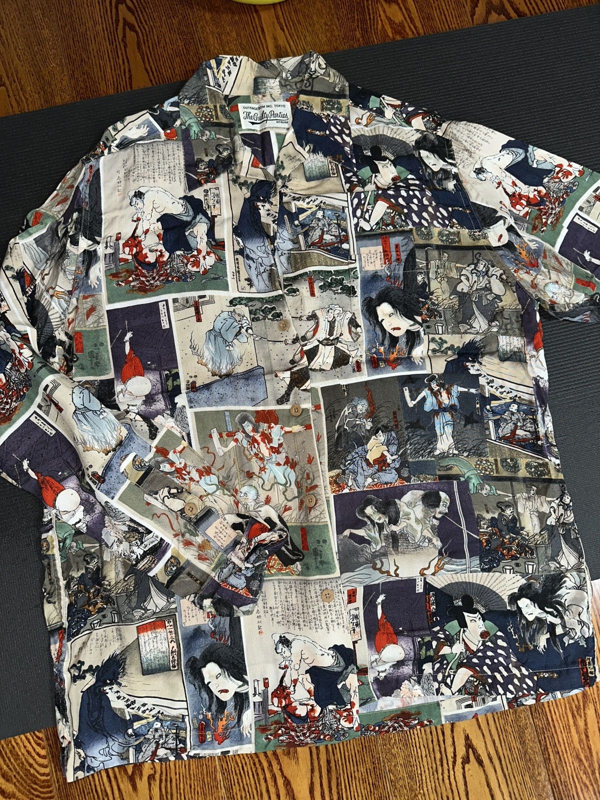 Wacko Maria Wacko Maria ukiyoe Hawaiian shirt ss18 Size US M / EU 48-50 / 2 - 1 Thumbnail