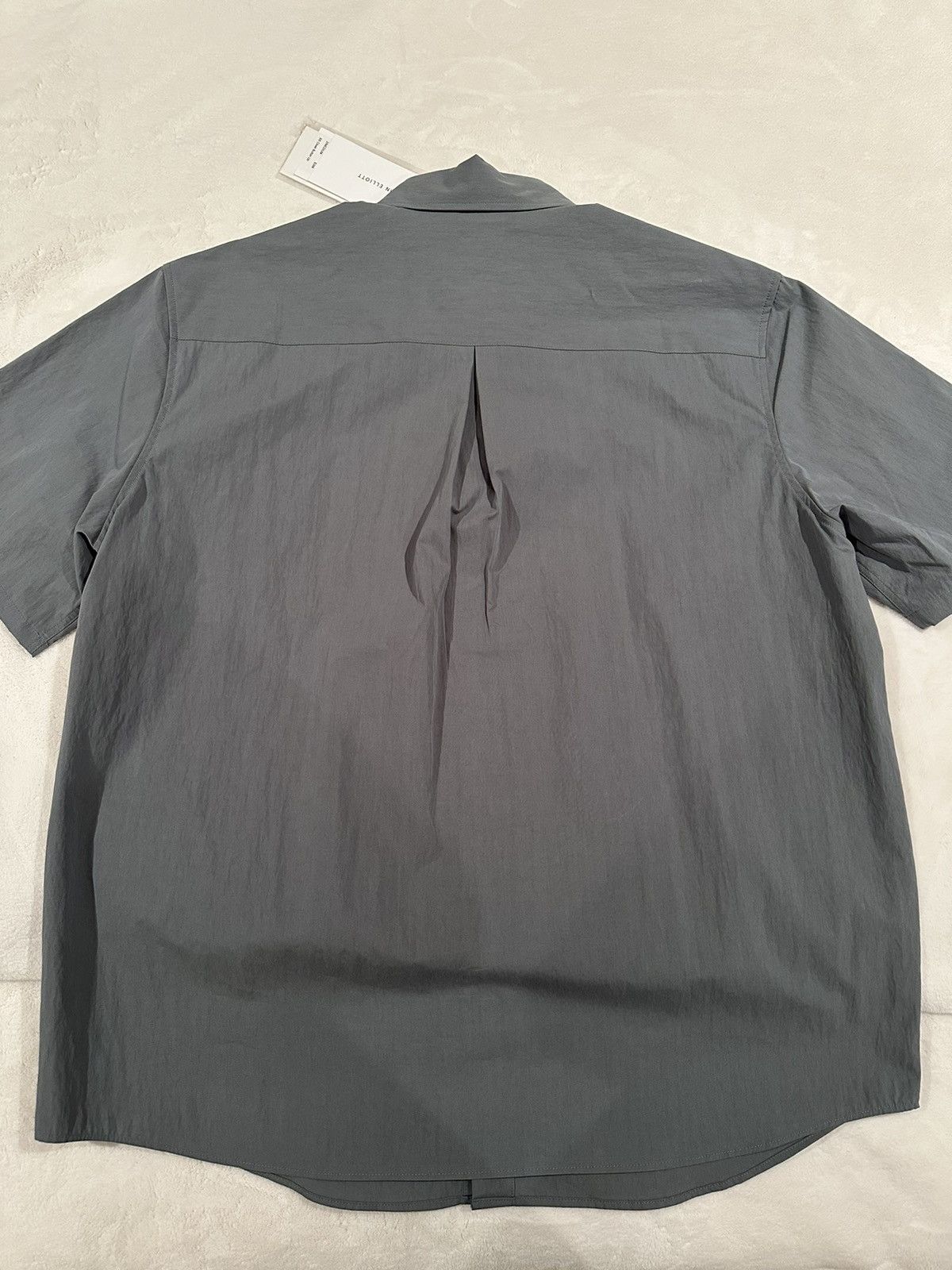John Elliott John Elliott SS Cloak Button Up Teal Size US M / EU 48-50 / 2 - 3 Thumbnail