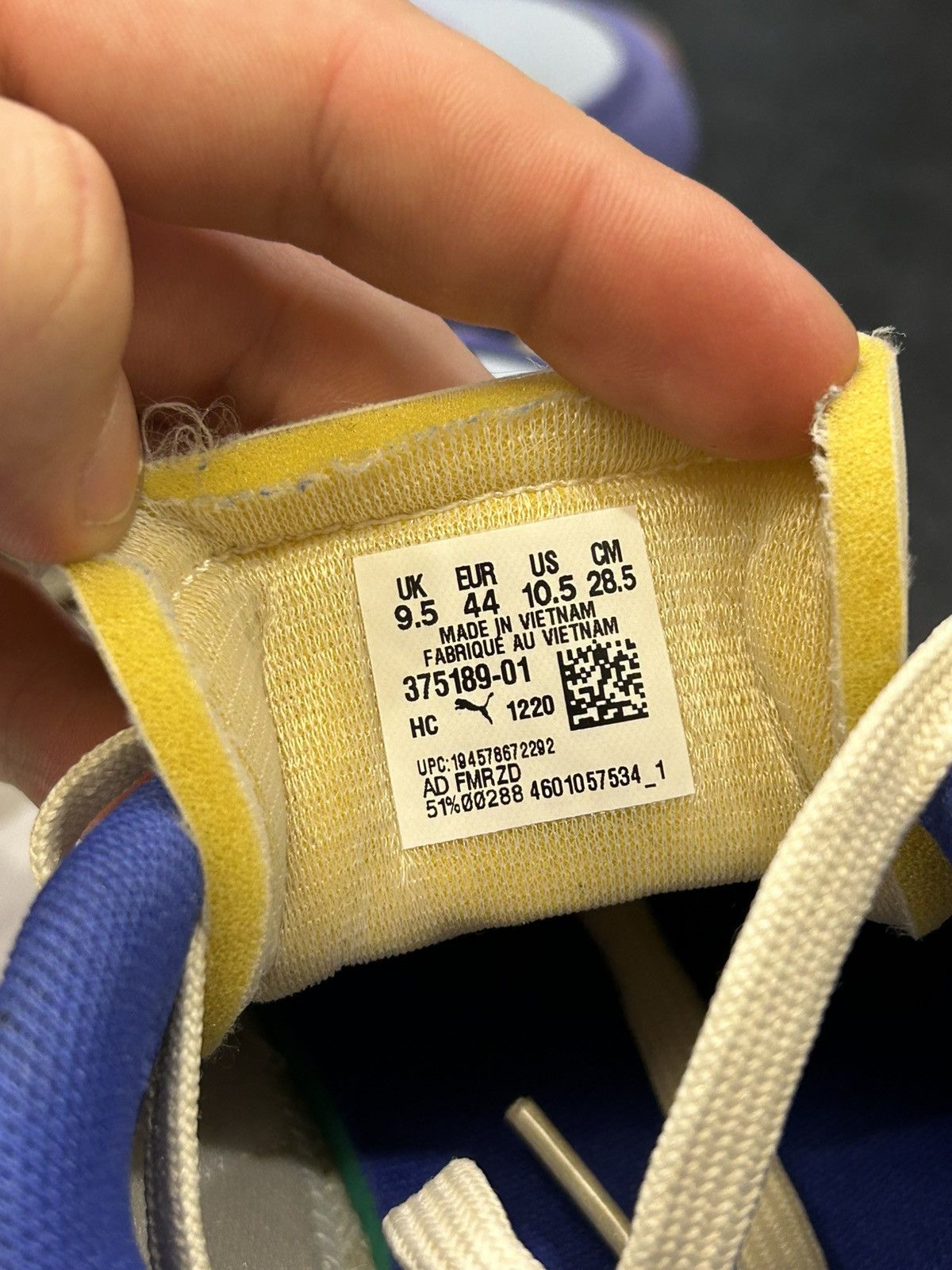KidSuper × Puma Puma Mirage Mox ‘KidSuper Studios Forever Blue’ Size US 10.5 / EU 43-44 - 6 Thumbnail