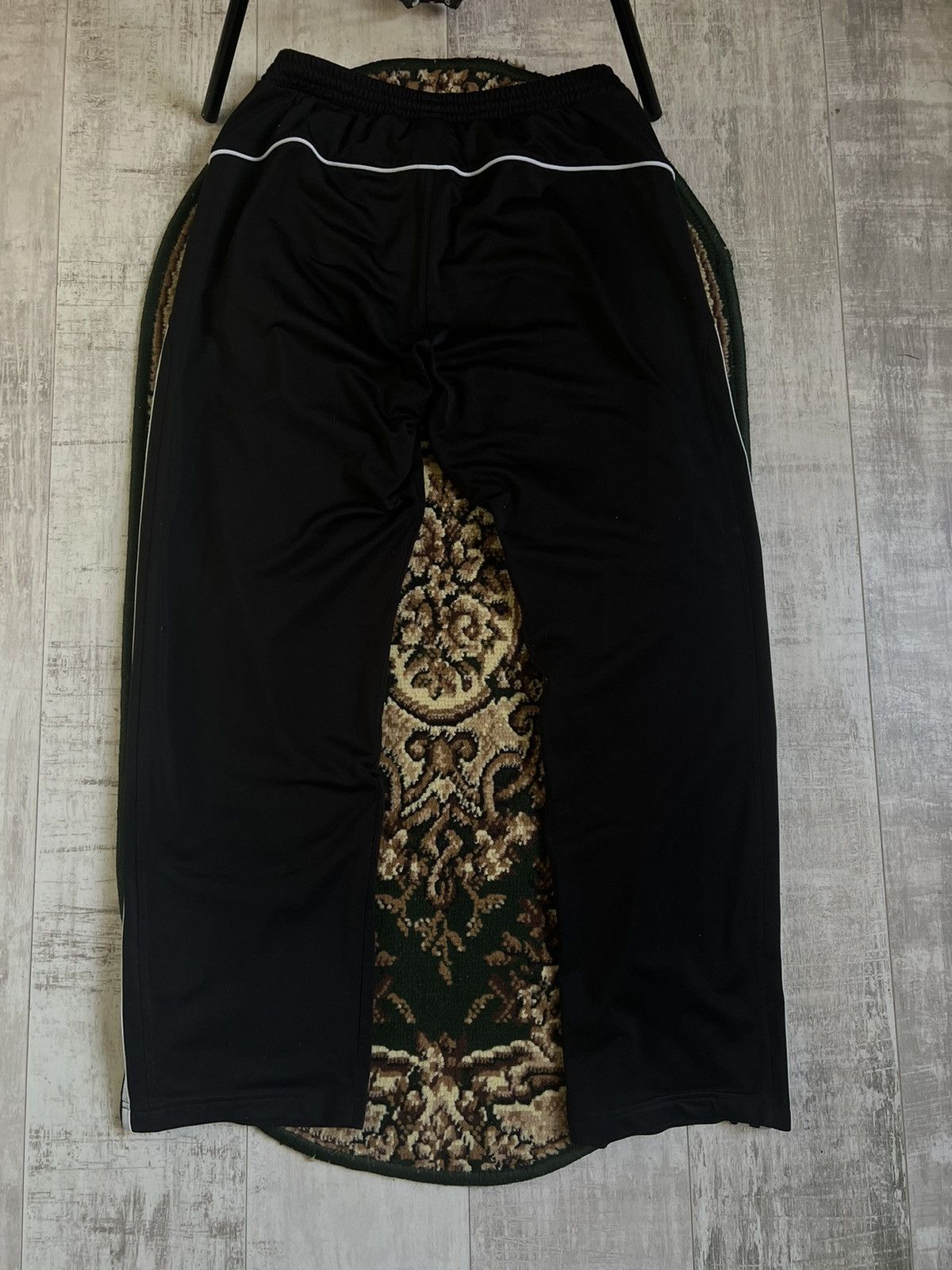 Adidas Vintage Adidas 00’s Baggy Sweatpants Y2K Black RARE Size US 31 - 3 Thumbnail