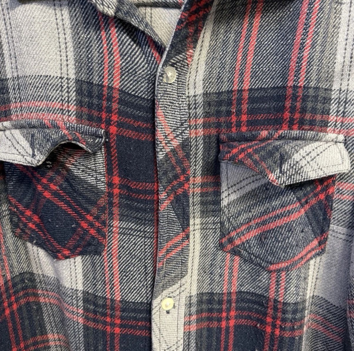 Hurley Vintage Hurley INT Flannel Long Sleeve Button-Up Shirt Size US XL / EU 56 / 4 - 4 Thumbnail
