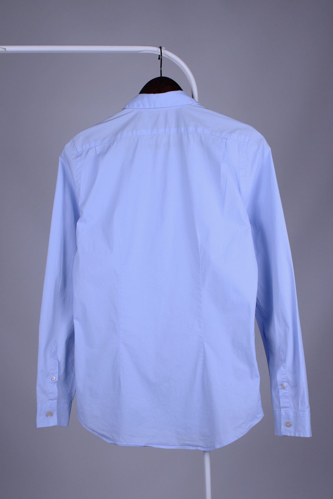 Designer × Paul Smith PAUL SMITH Blue Sky Long Sleeve Shirt Size US S / EU 44-46 / 1 - 2 Thumbnail