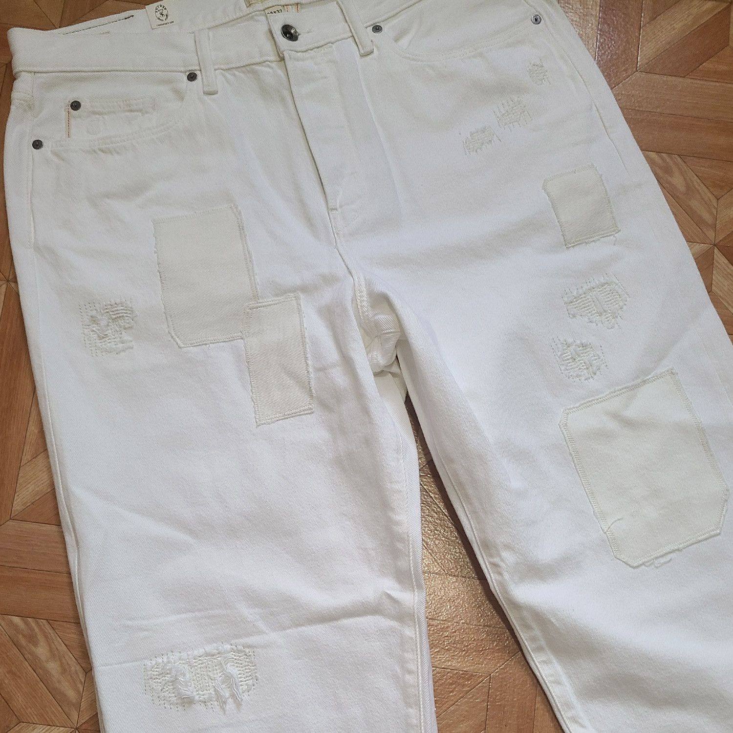 Todd Snyder Todd Snyder Relaxed Selvedge Jean Distressed $248 Size US 36 / EU 52 - 9 Thumbnail