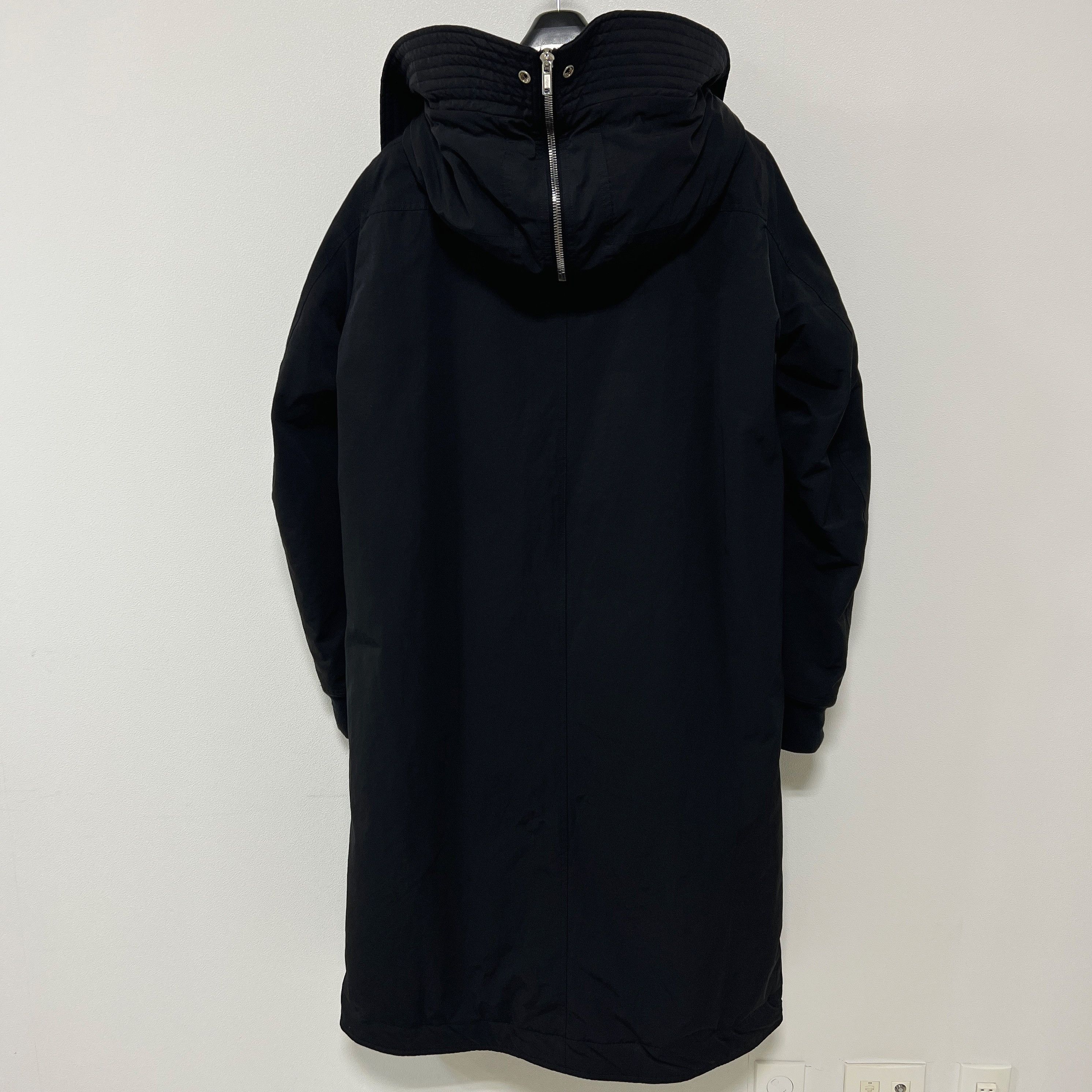 Rick Owens Rick Owens FW17 DRKSHDW Hooded Long Parka Black Size US L / EU 52-54 / 3 - 2 Thumbnail