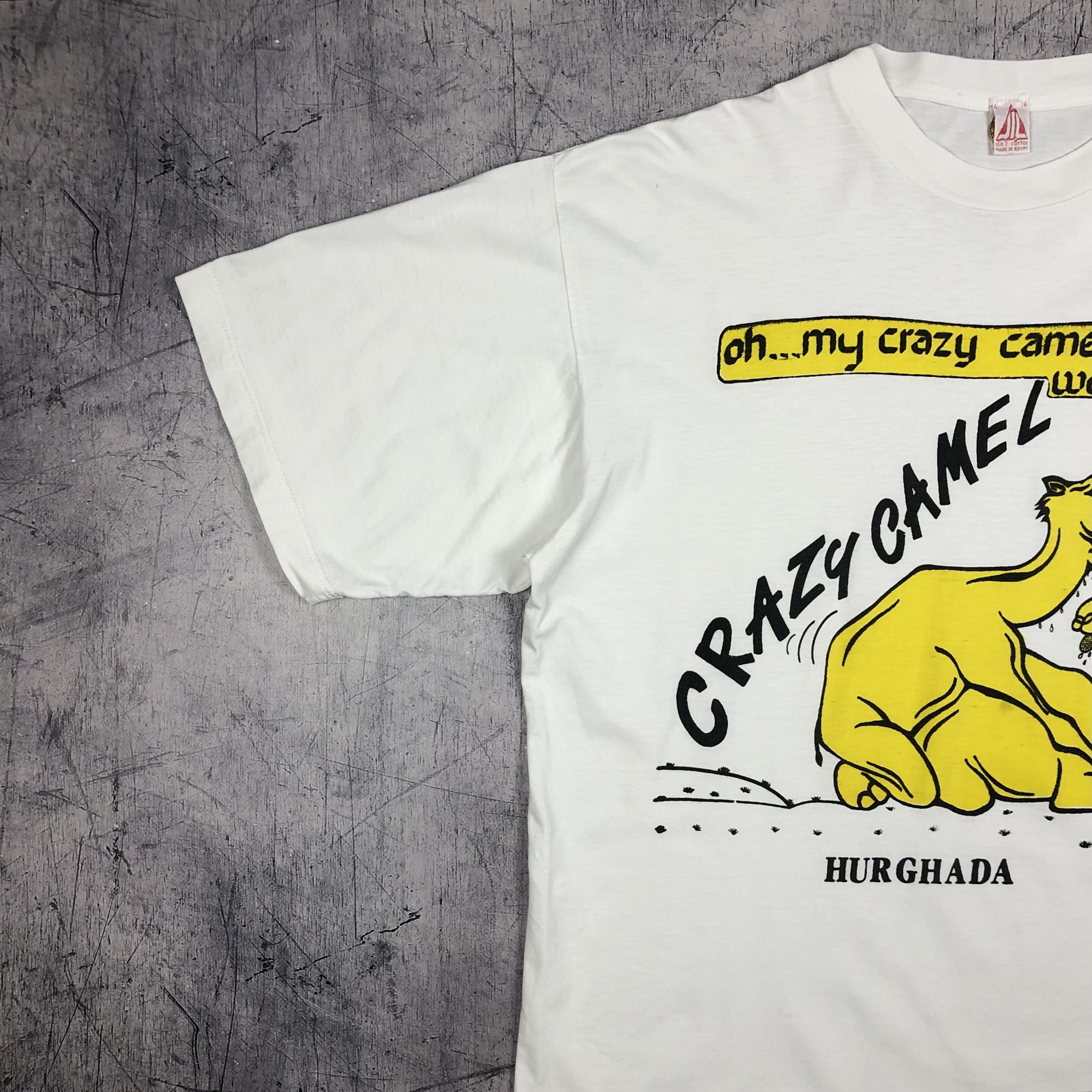 Vintage Dirty Joke Oh My Crazy Camel Wrangler Tee Size US M / EU 48-50 / 2 - 4 Thumbnail