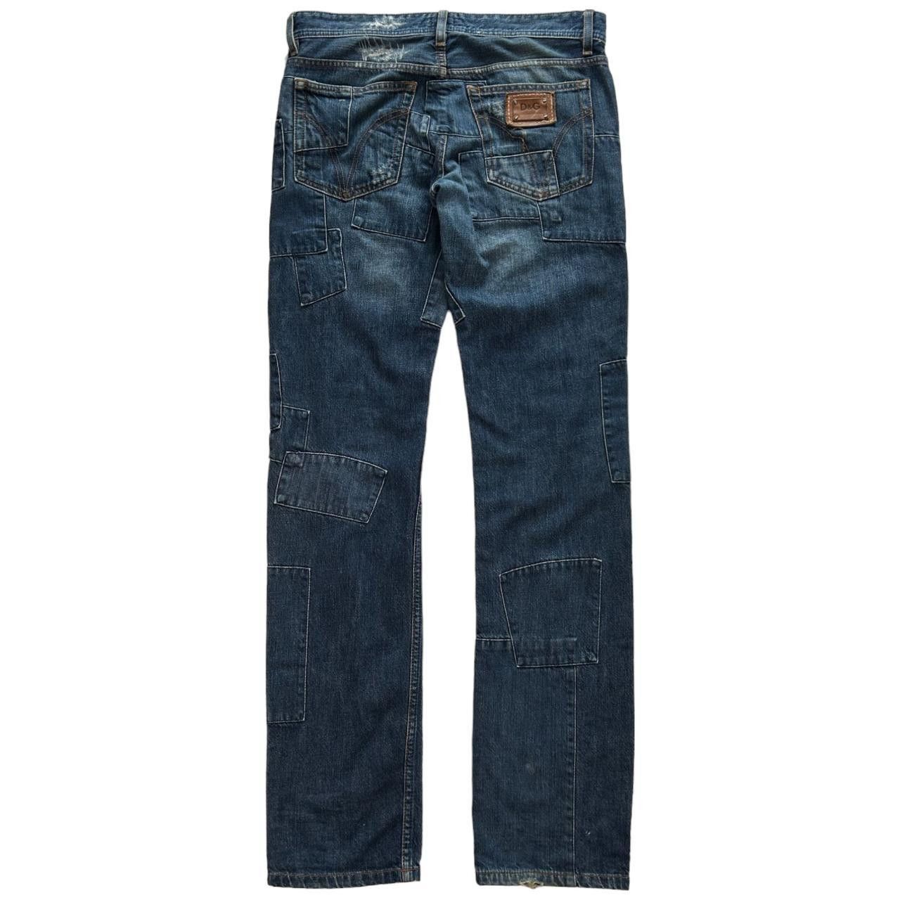 Dolce & Gabbana Vintage Dolce And Gabbana Patchwork Jeans Size W33 