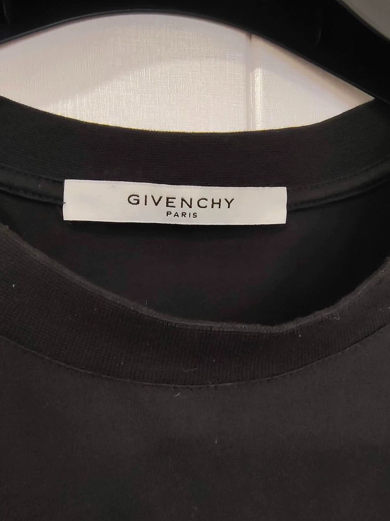 Givenchy Givenchy Cotton Letter Logo Print Short Sleeve T-Shirt, Me Size US XL / EU 56 / 4 - 3 Thumbnail