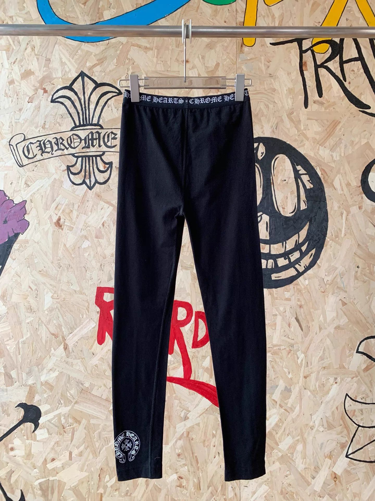 Chrome Hearts Chrome Hearts Embroidered Yoga Leggings Unwashed L 99N Size 28" / US 6 / IT 42 - 6 Thumbnail