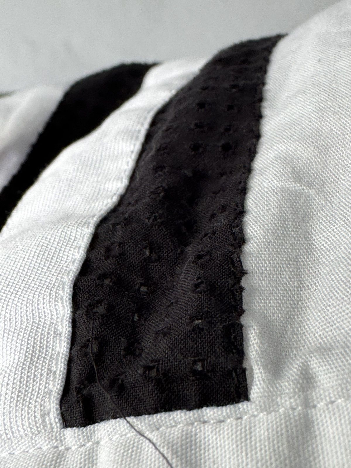 Balmain Balmain Paris Double Black Stripe Button Up Shirt Size US S / EU 44-46 / 1 - 9 Thumbnail