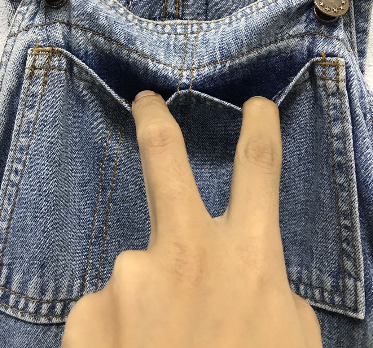 United Bamboo × Vintage Vintage Bam Boo Fashion For Girls Overall Size US 26 / EU 42 - 7 Thumbnail