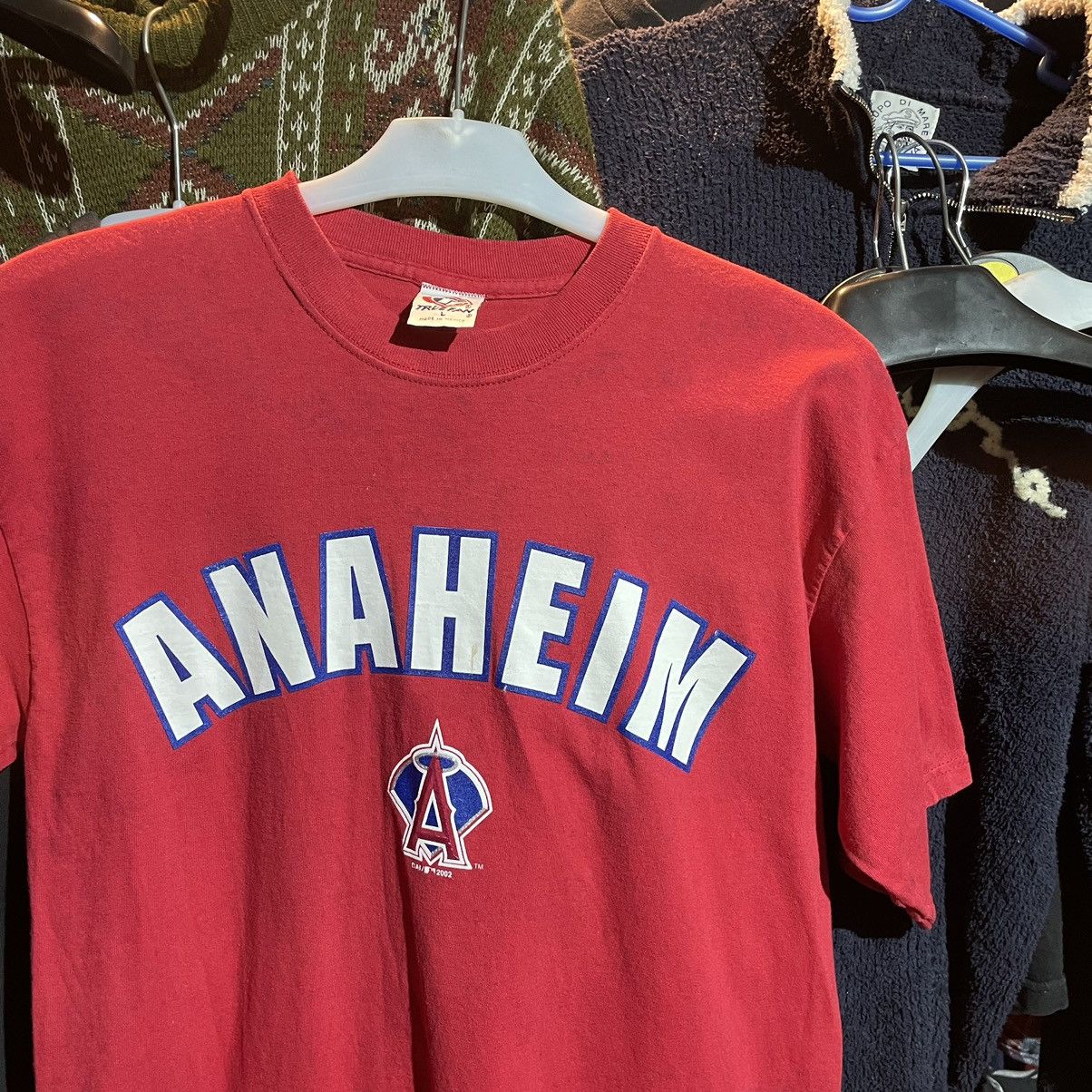 Vintage Y2K Anaheim Angeles Tee 2002 Size US L / EU 52-54 / 3 - 4 Thumbnail