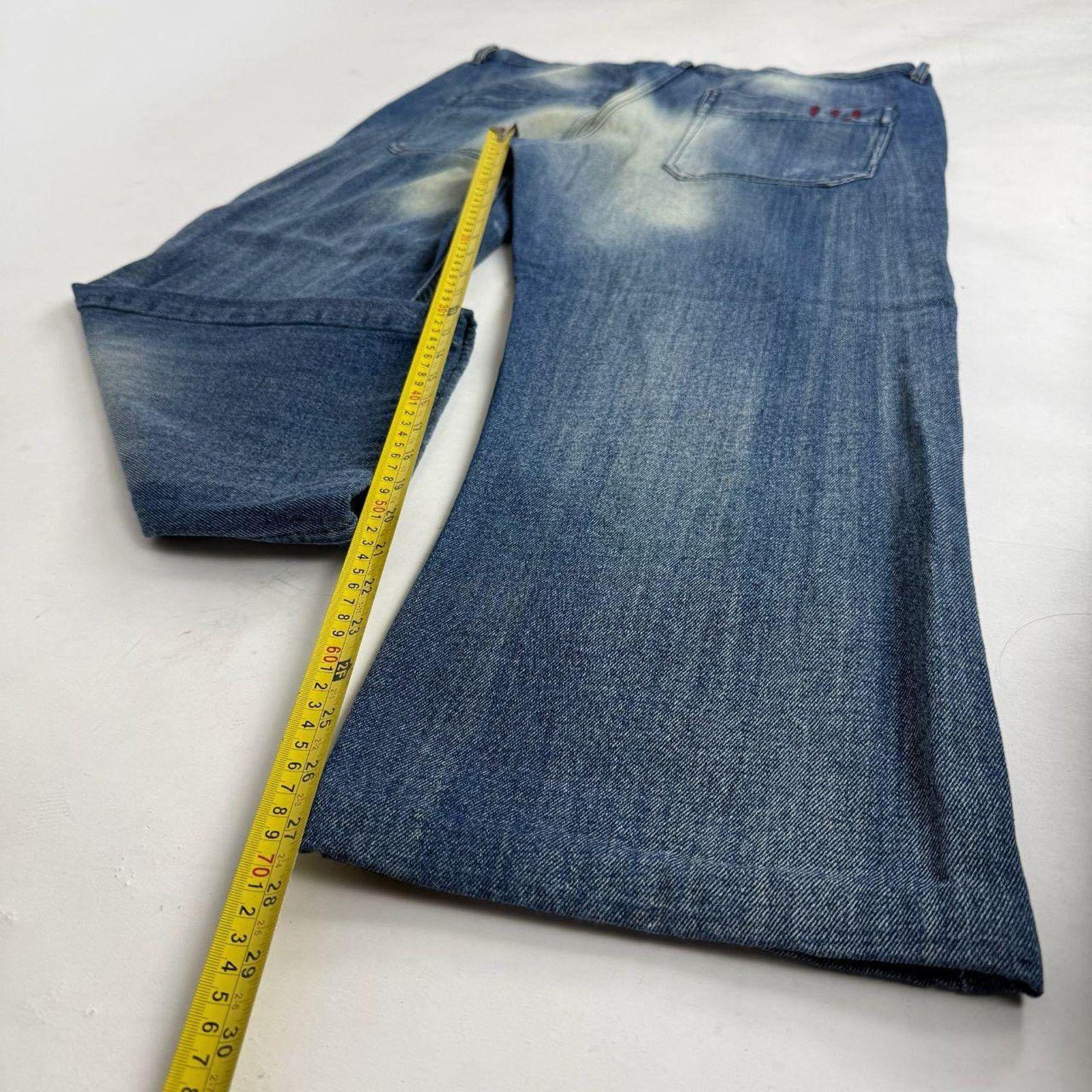 JNCO × Southpole × Vintage Vintage y2k faded skater grunge baggy wide leg archive jeans Size US 38 / EU 54 - 3 Thumbnail