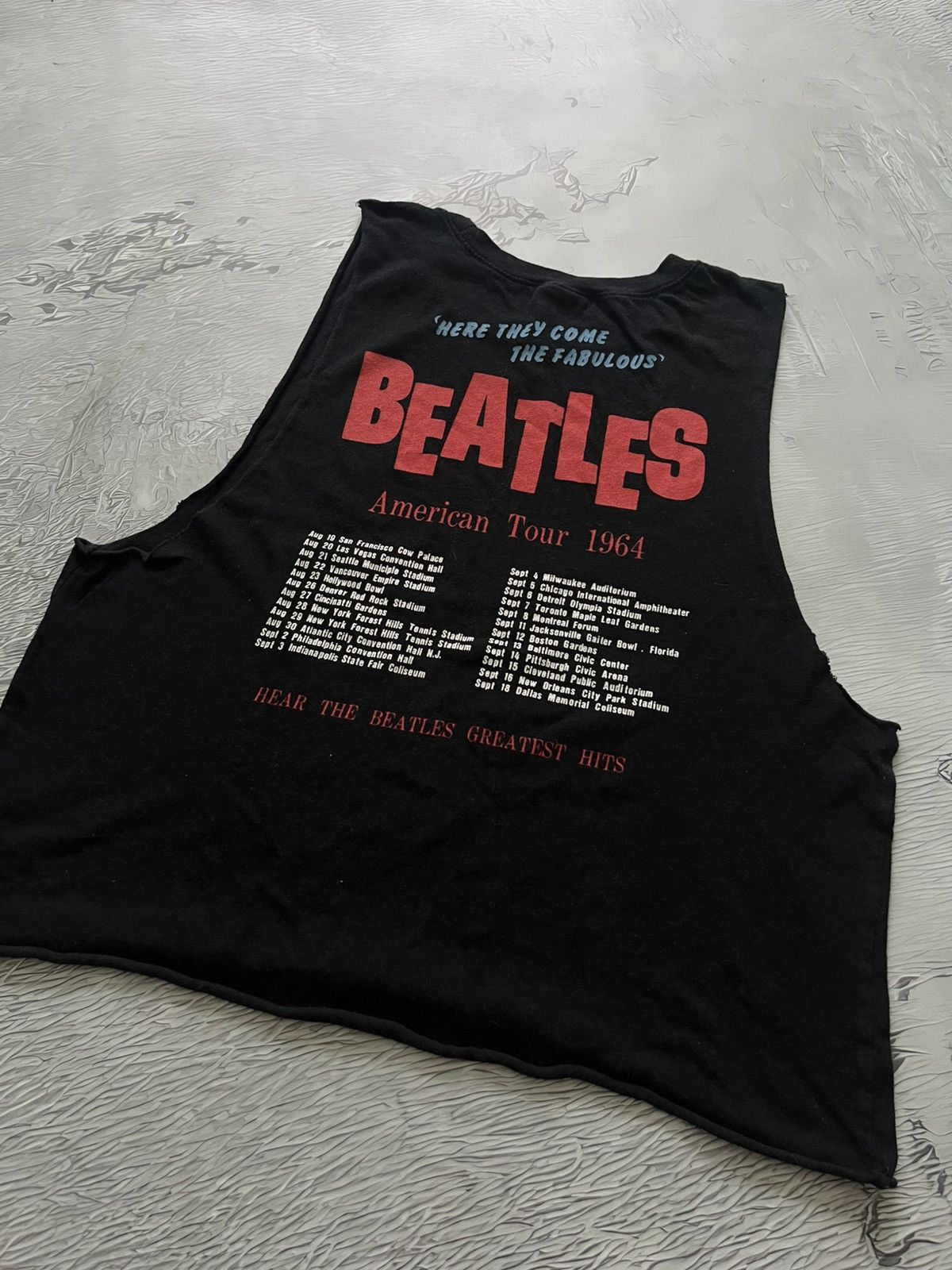 Merc The Beatles American Tour 1964 Here They Come The Fabulous Size S / US 4 / IT 40 - 6 Thumbnail