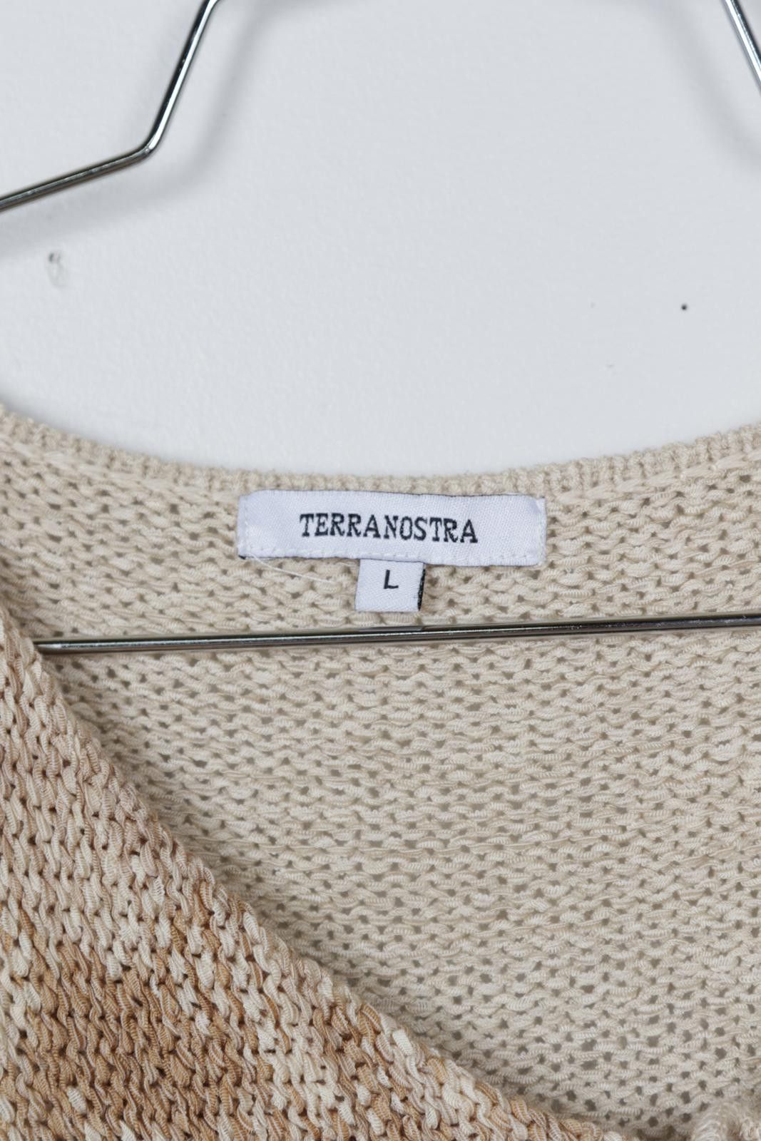Other 00's Terranostra Texture Two Tone Blouse Size L / US 10 / IT 46 - 4 Thumbnail