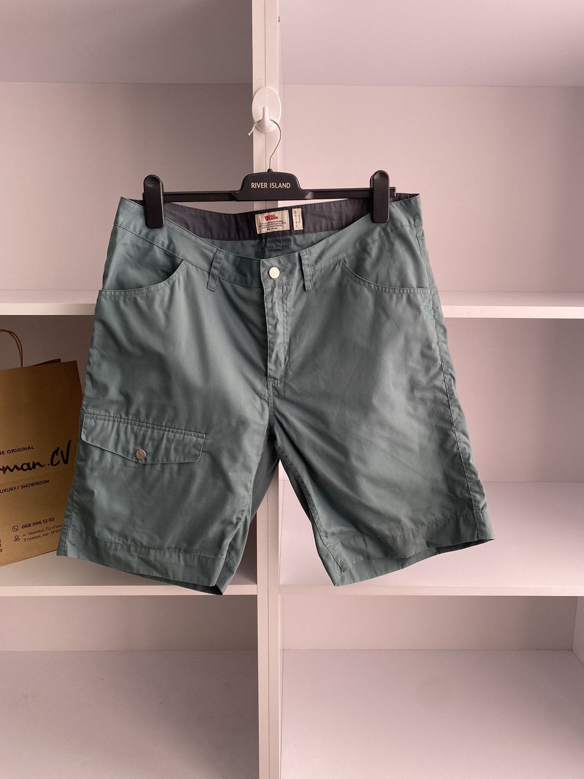 Fjallraven × Vintage Vintage Fjallraven G-1000 outdoor shorts Size US 35 - 5 Thumbnail