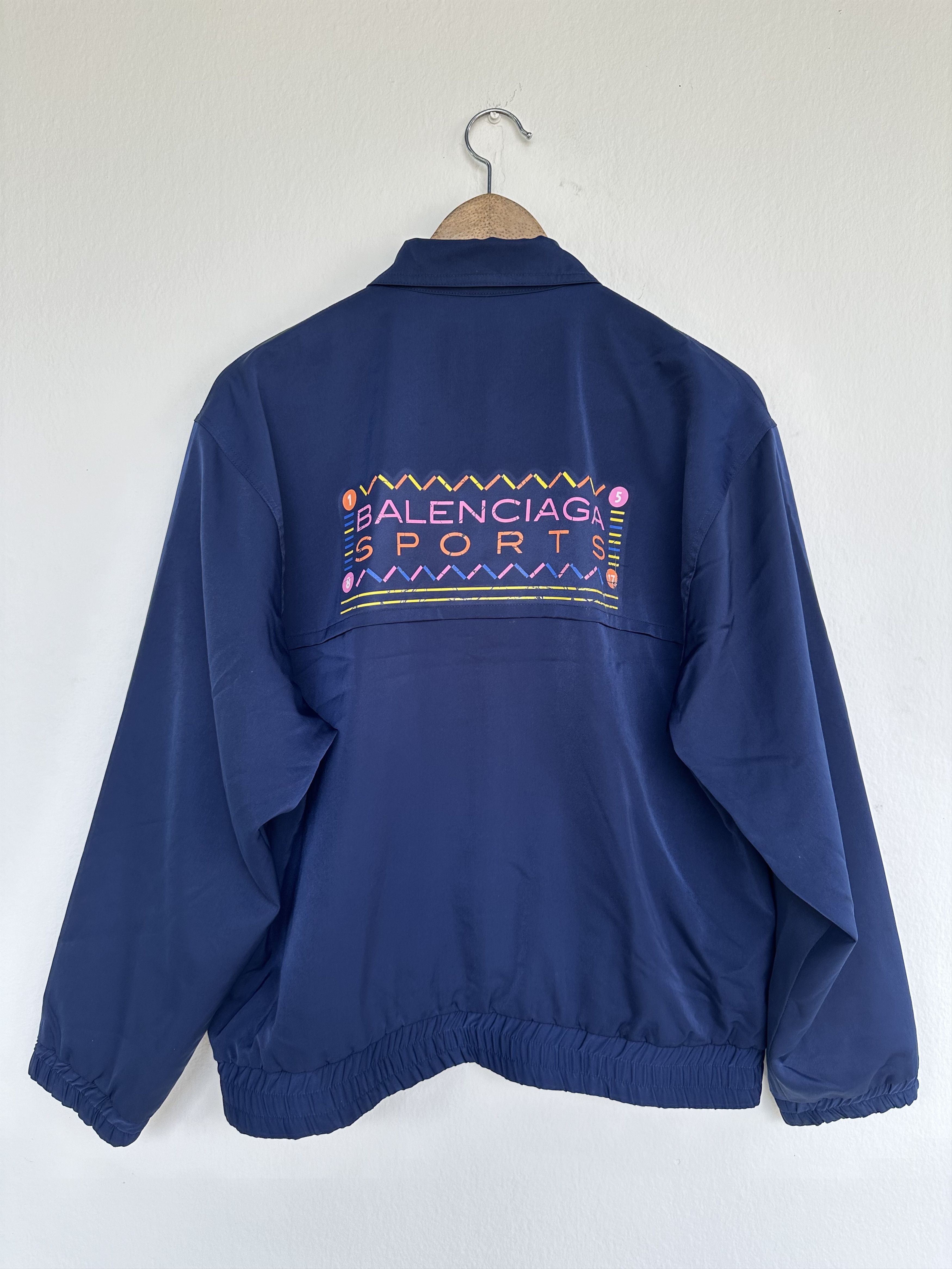90s BALENCIAGA バレンシアガ スポーツ ヴィンテージ ジャケットL Vintage 90s Balenciaga Sports Jacket