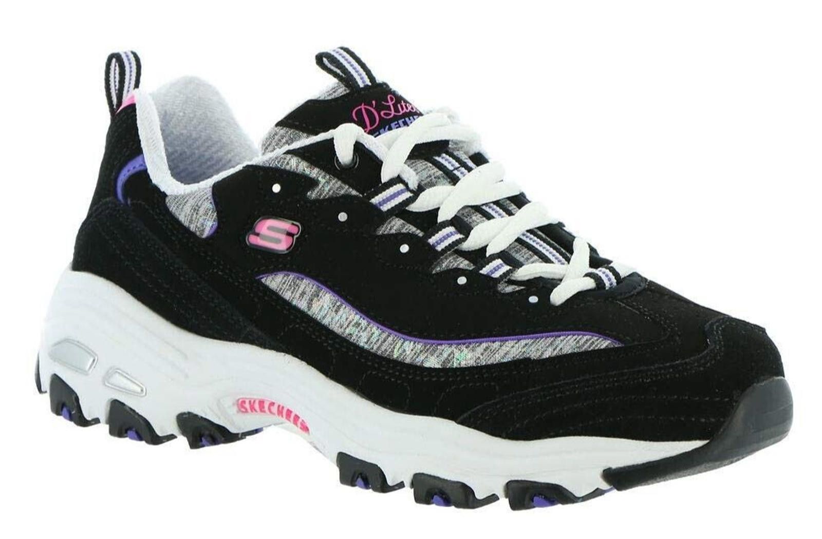 SKECHERS Womens Skechers D'Lites WIDE Rain Memory Foam NEW 8.5 Size US 8.5 / IT 38.5 - 1 Thumbnail