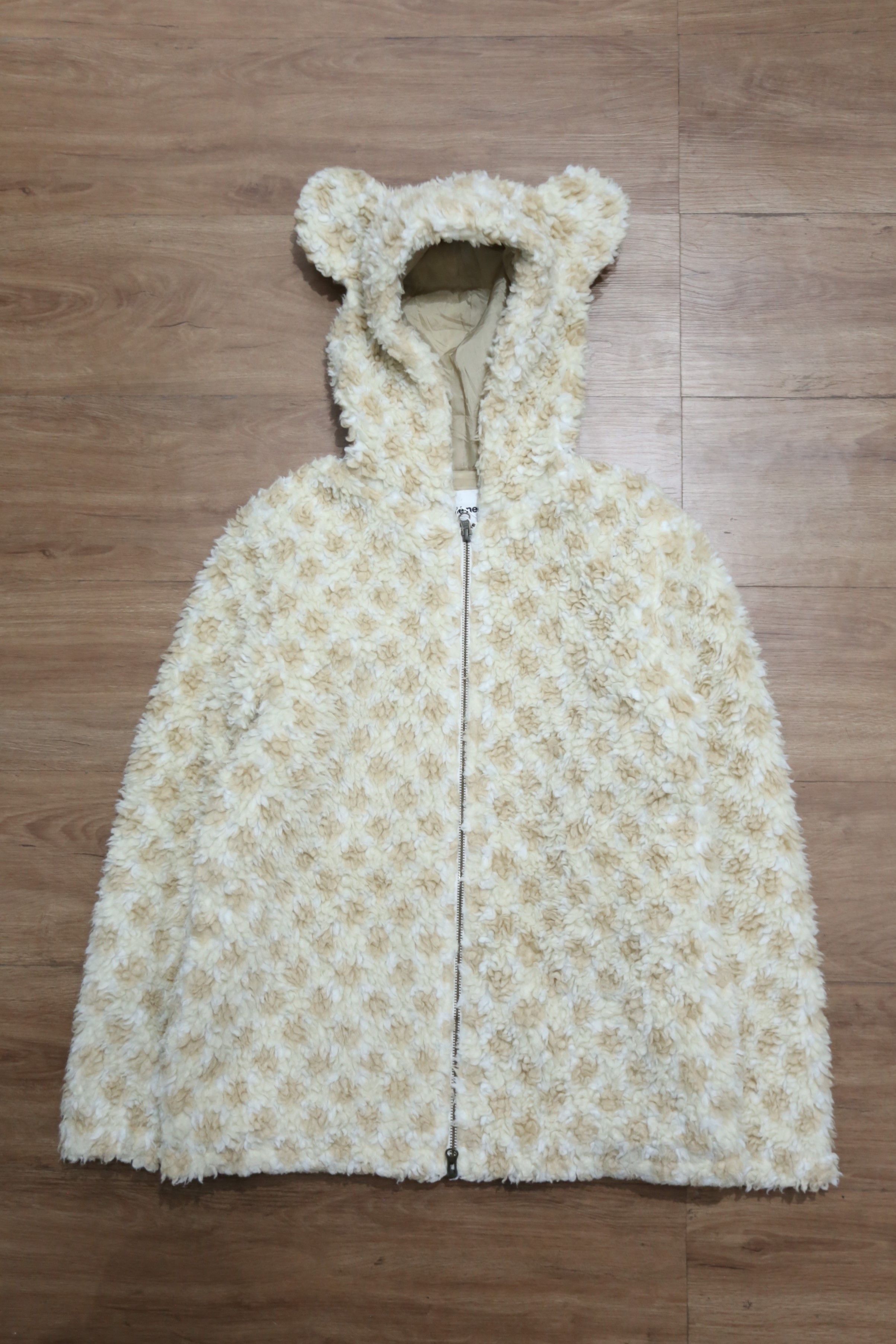Issey Miyake Ne-Net - Bear Fleece Hoodie Size US L / EU 52-54 / 3 - 1 Thumbnail