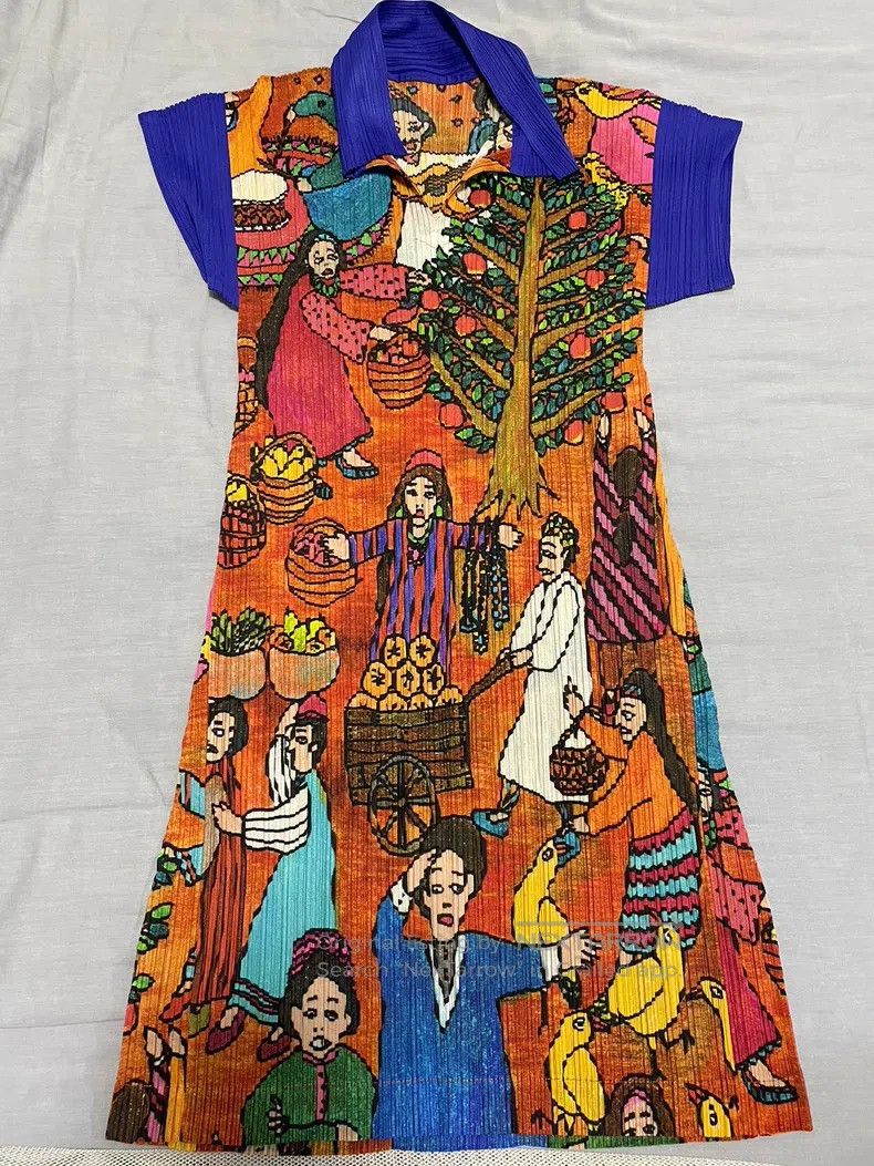 Issey Miyake Issey Miyake Orchard Dress Size S / US 4 / IT 40 - 1 Thumbnail