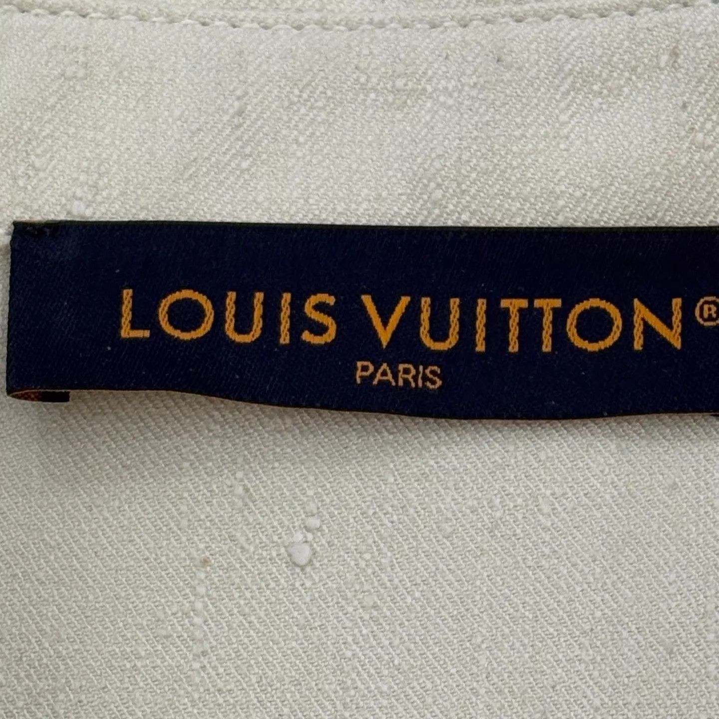 Louis Vuitton Beige Short-Sleeve Button-Up Shirt Size US M / EU 48-50 / 2 - 3 Thumbnail