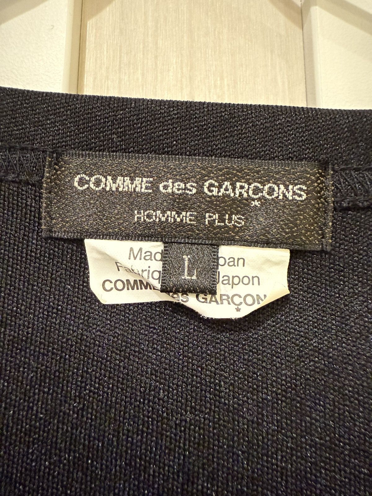 Comme des Garcons (RARE) FW20 back cut out long sleeves t-shirt Size US L / EU 52-54 / 3 - 3 Thumbnail