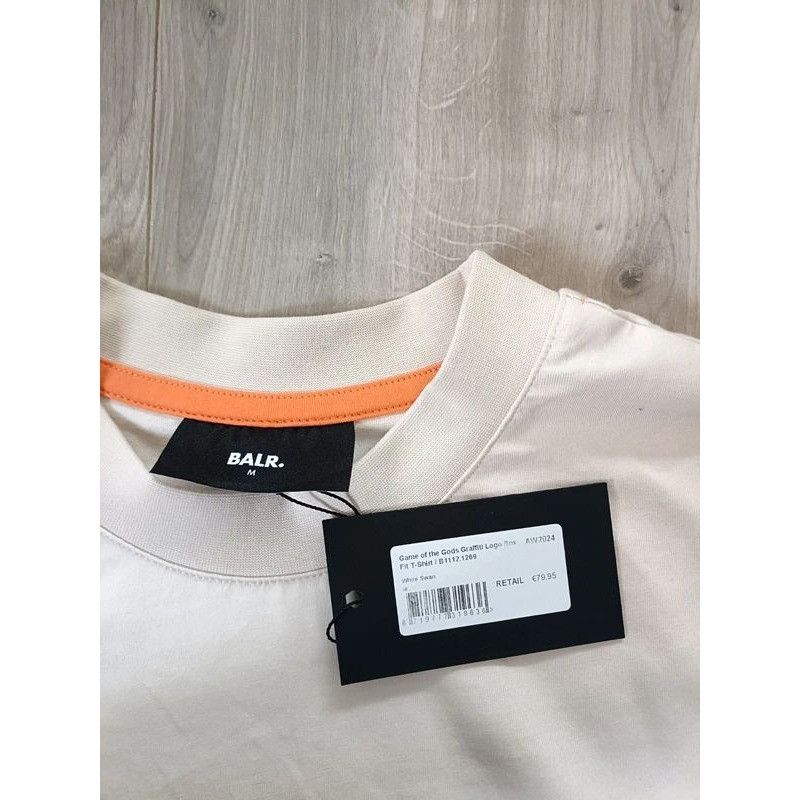 Other BALR | Game Of The Gods Graffiti Logo Box Fit T‑Shirt | Bran Size US M / EU 48-50 / 2 - 3 Thumbnail