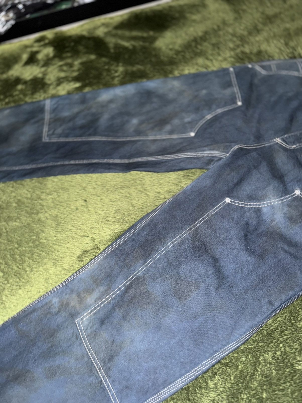 Penfield [XL] Penfield Hand-Dyed Loose Fit Double Knee Work Pants Size US 34 / EU 50 - 6 Thumbnail