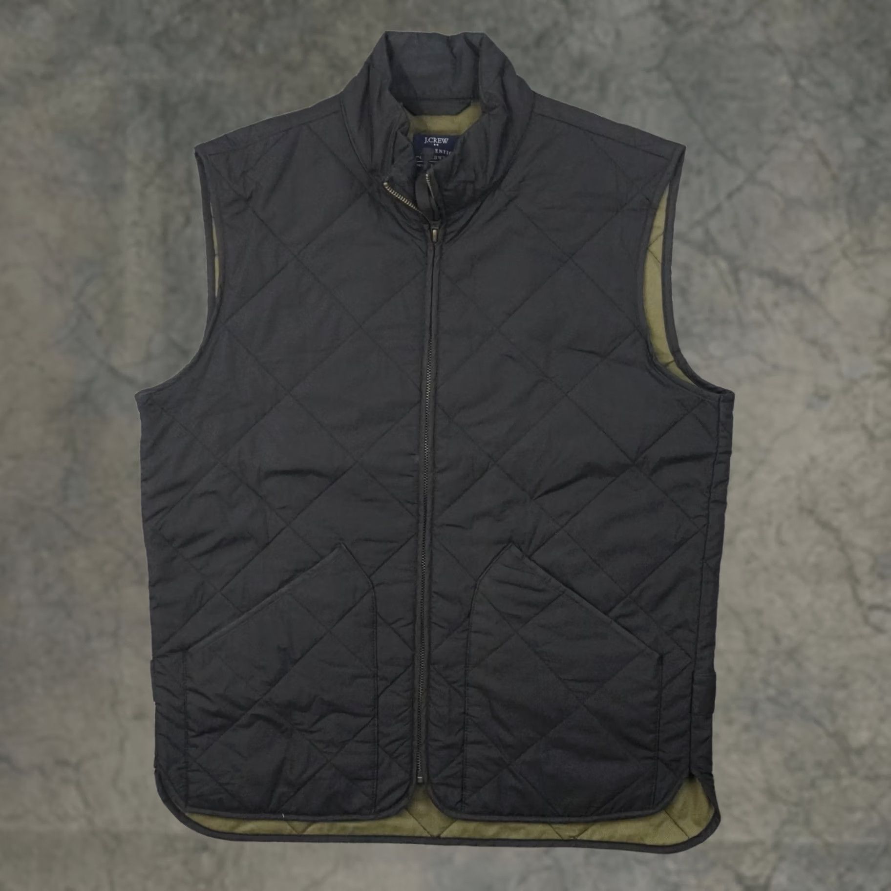 J.Crew J.Crew Mens Vest - Black Quilted Puffer Size US S / EU 44-46 / 1 - 1 Thumbnail