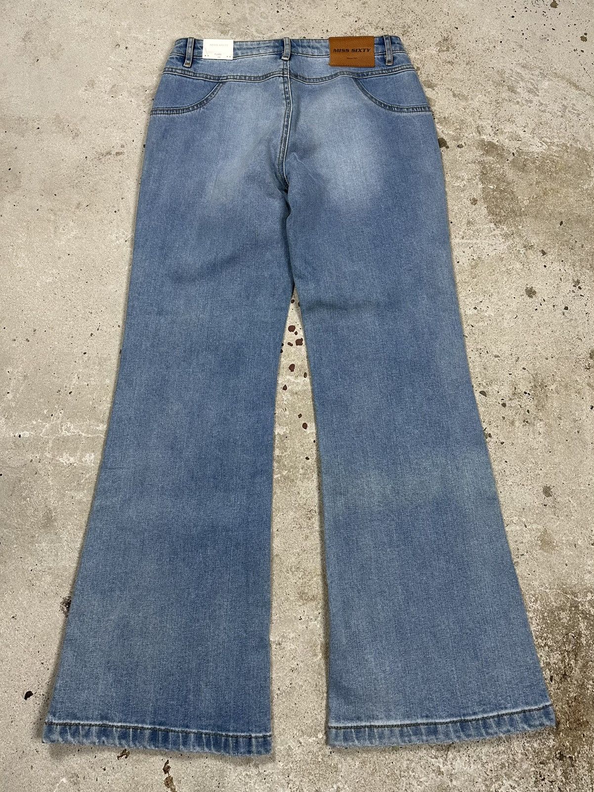 Miss Sixty Vintage Y2K Miss Sixty Bootcut Flare Jeans Denim Pants Size 28" / US 6 / IT 42 - 2 Thumbnail