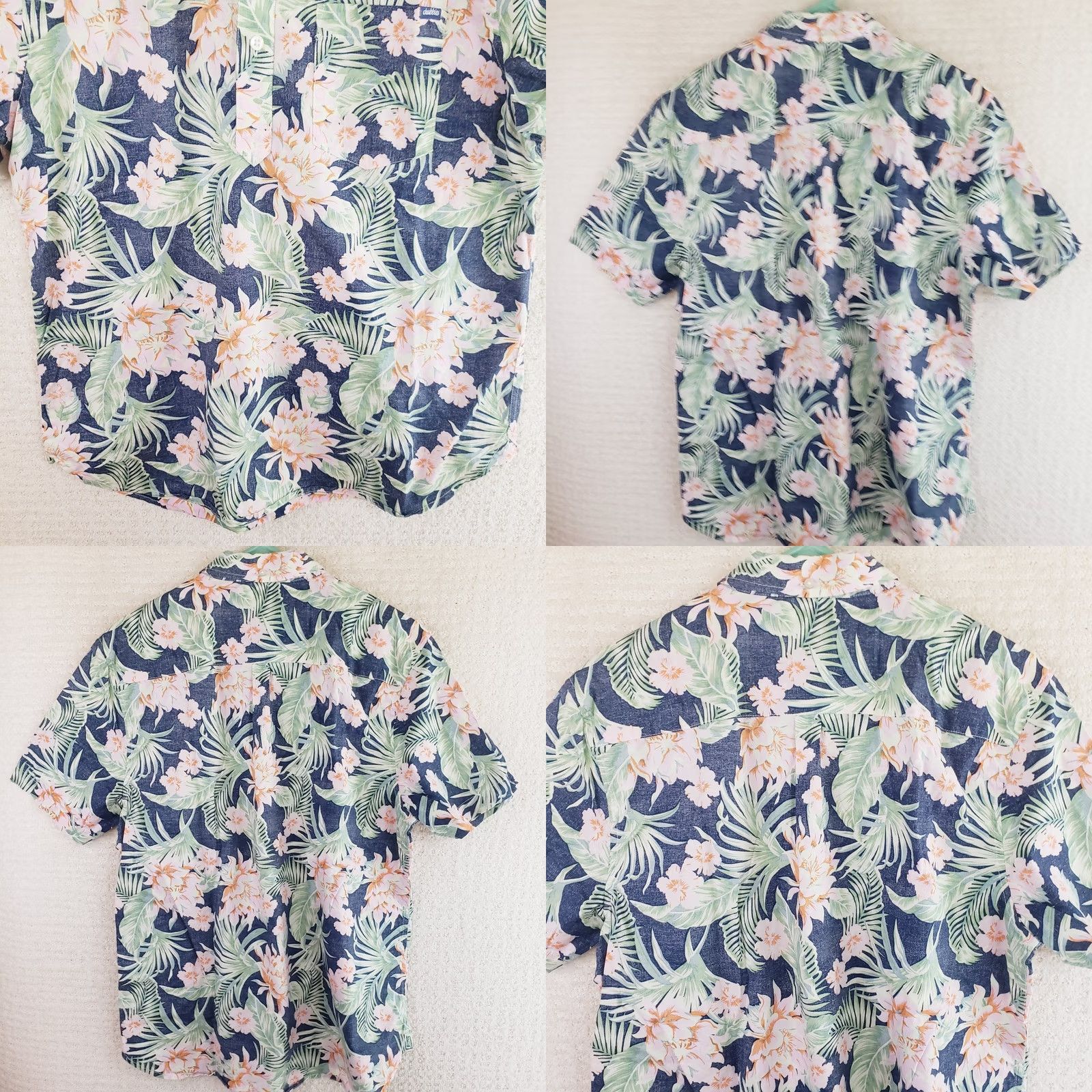 Chubbies Chubbies Weekend Wear Shirt Mens Large Floral Print Half Button Pullover New Size US L / EU 52-54 / 3 - 8 Thumbnail