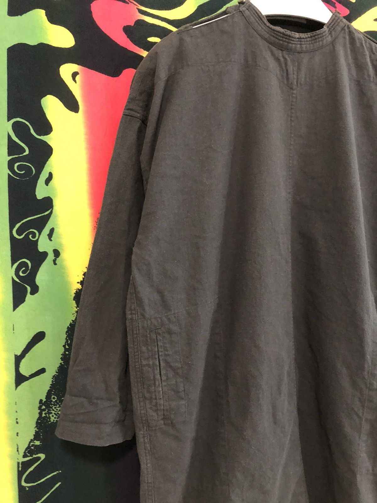 Issey Miyake × Vintage Vintage Issey Miyake cotton baggy dress Size M / US 6-8 / IT 42-44 - 3 Thumbnail