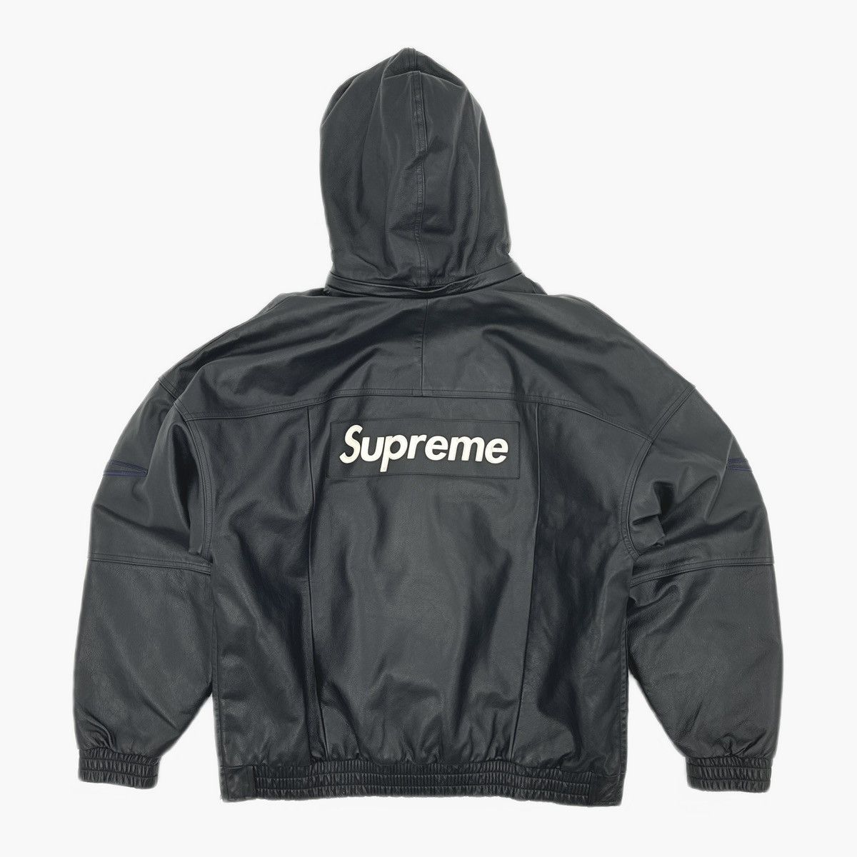 Nike × Supreme Supreme Nike Leather Anorak Size US L / EU 52-54 / 3 - 2 Thumbnail
