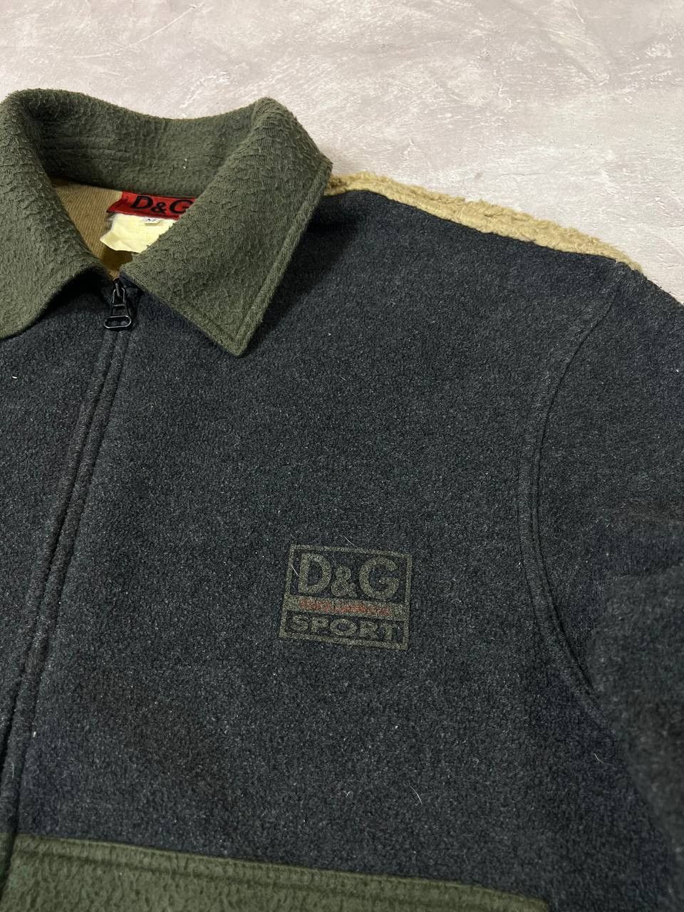 Dolce & Gabbana Vintage Dolce Gabbana Fleece Zip Sherpa Jacket Size US S / EU 44-46 / 1 - 4 Thumbnail