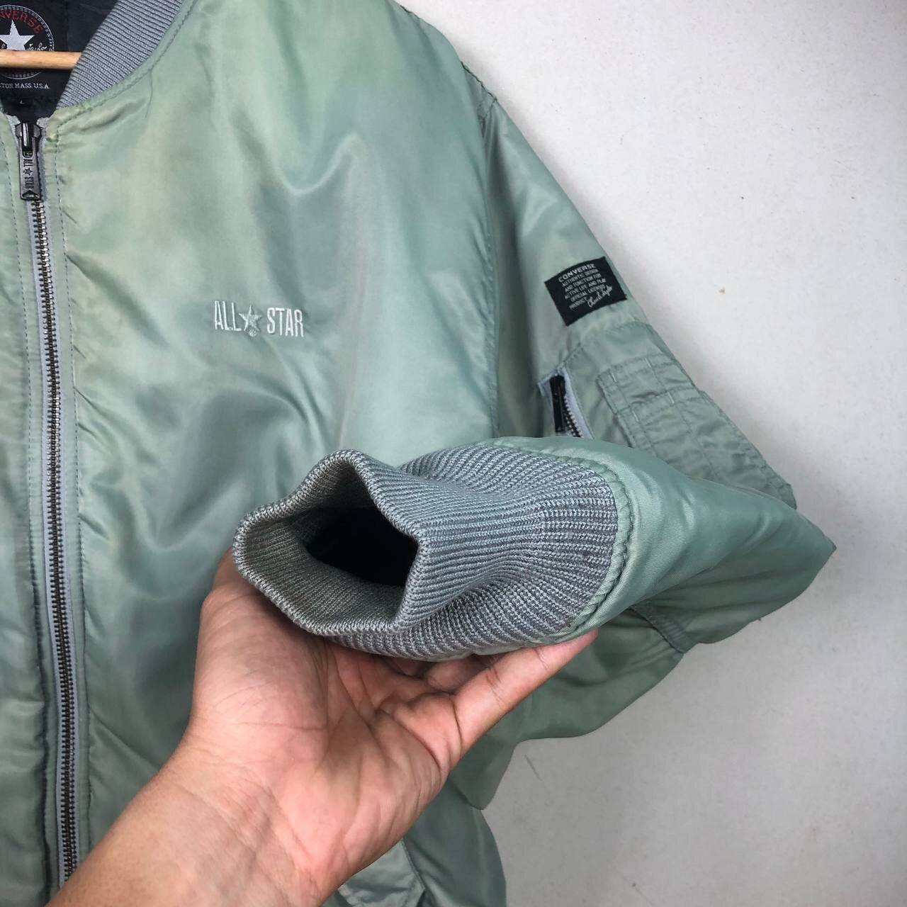 Converse Vintage Y2K Converse Bomber Jacket Size US L / EU 52-54 / 3 - 6 Thumbnail
