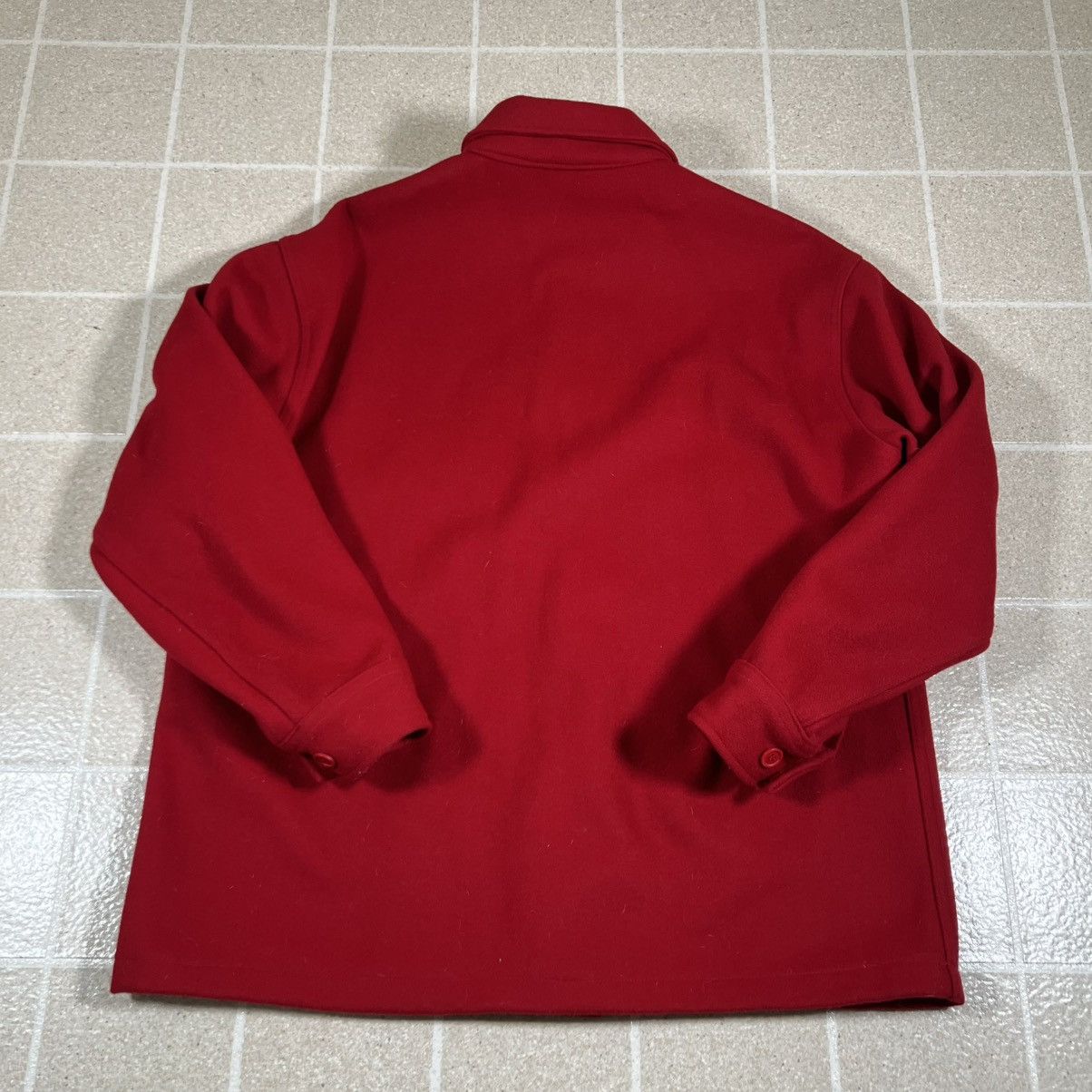 Vintage Vtg Boys Scouts America Jacket Mens L Red Official Wool Coat Size US L / EU 52-54 / 3 - 5 Thumbnail