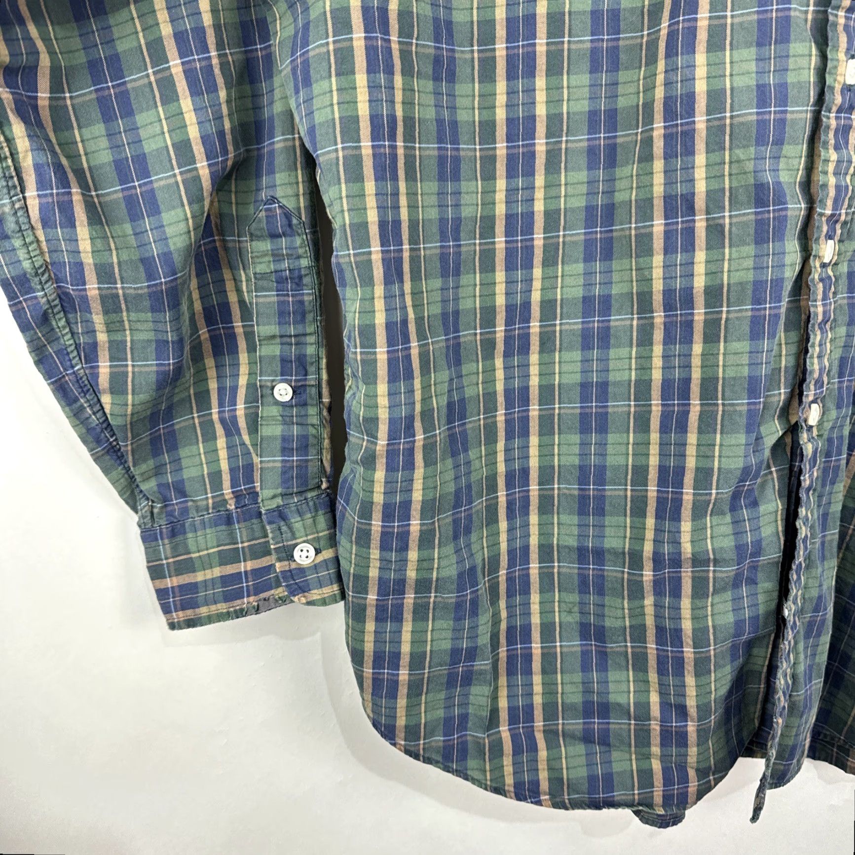 Polo Ralph Lauren VINTAGE Polo Ralph Lauren Male Classic Fit Shirt XL Plaid Long Sleeve Button-Up Shirts Size US XL / EU 56 / 4 - 7 Thumbnail