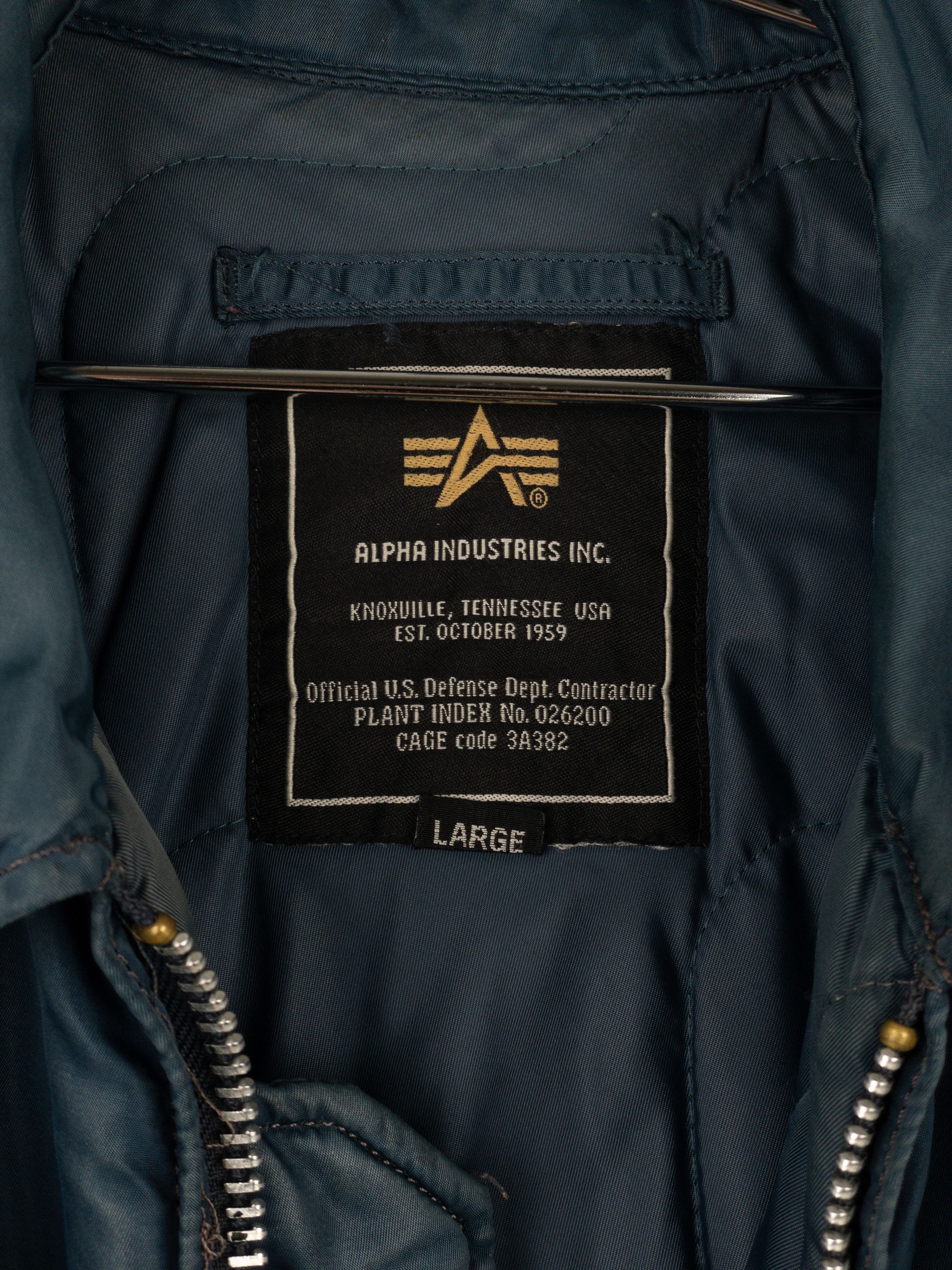 Alpha Industries Alpha Industries Bomber Jacket Flyers CWU-45/P Military MA1 Size US L / EU 52-54 / 3 - 16 Thumbnail