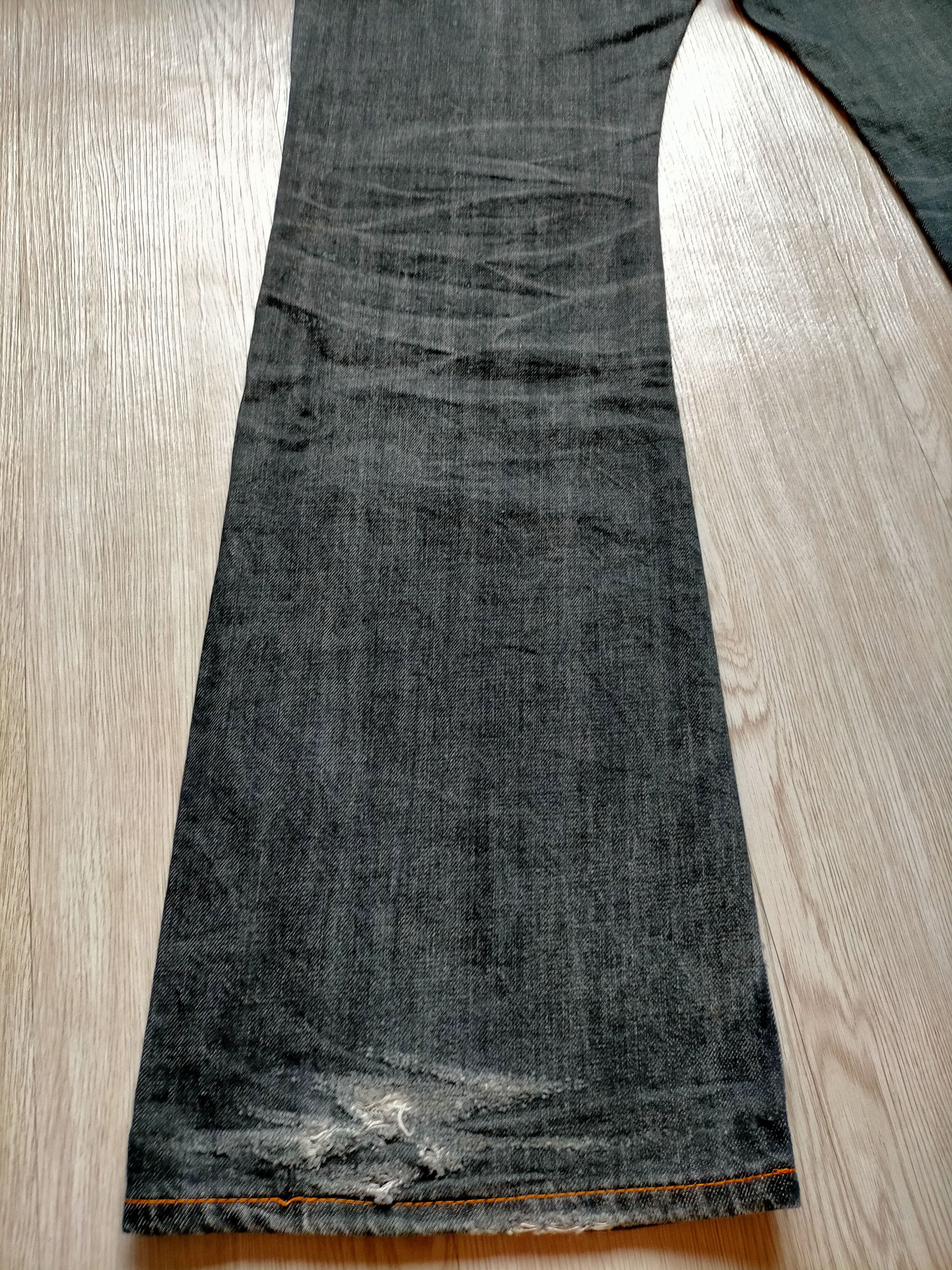 Hysteric Glamour × Japanese Brand Flare Jeans Union Made Blue Way Black Japan Boot cut Denim Size US 33 - 17 Thumbnail