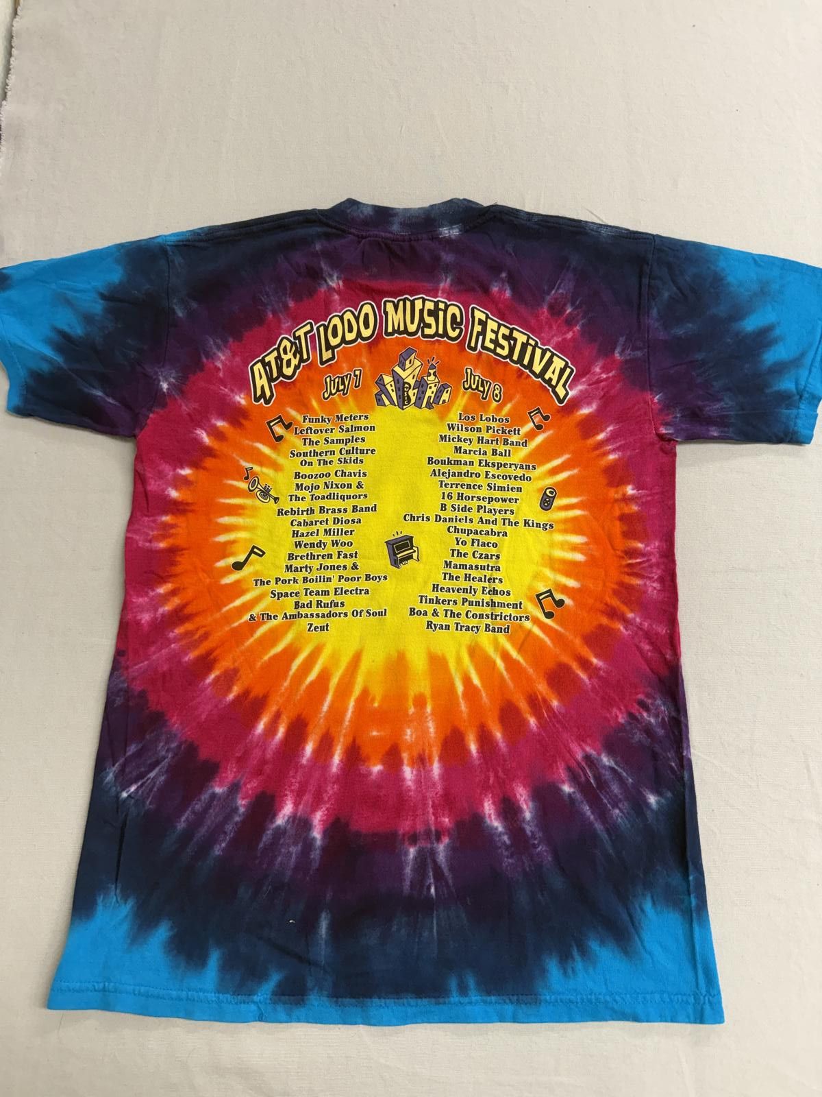 Gildan Vintage AT&T Lodo Music Festival 2000 T-shirt Denver - M Size US M / EU 48-50 / 2 - 2 Thumbnail