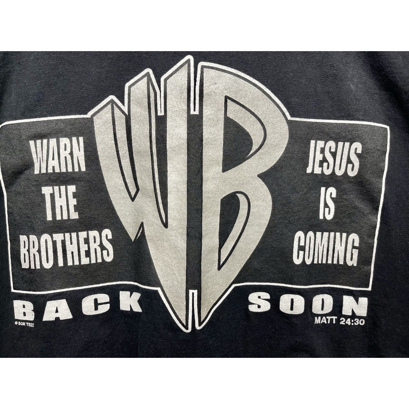 Other VINTAGE WARN THE BROTHERS JESUS IS COMING SHIRT 2XL Y2K WB P Size US XXL / EU 58 / 5 - 3 Thumbnail