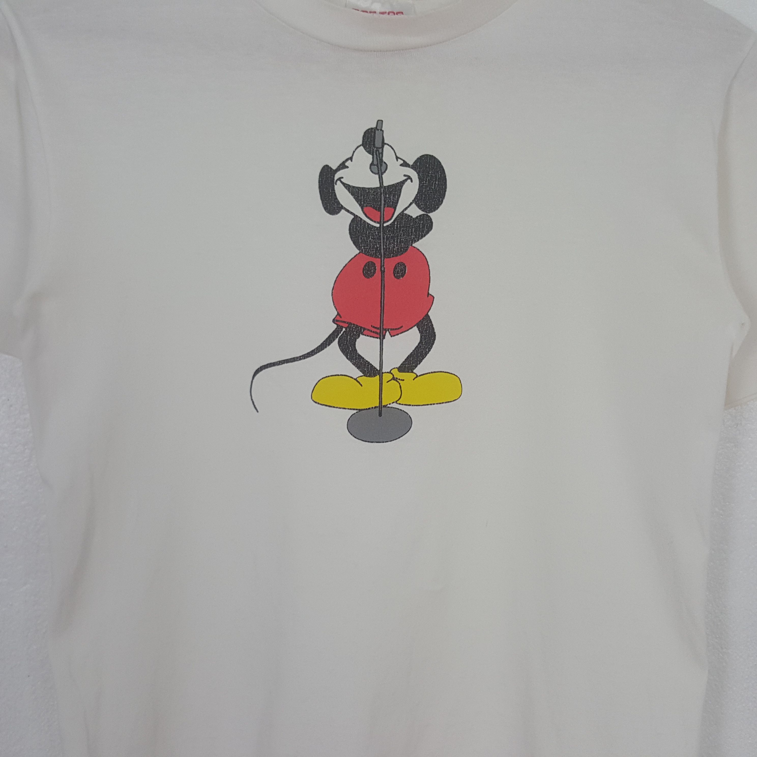 Vintage Vintage Mickey Mouse American Cartoon Tshirt C319N53 Size US XS / EU 42 / 0 - 2 Thumbnail