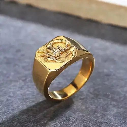 Other Gold Color Scorpion Ring ( size 7-13) Size ONE SIZE - 2 Thumbnail
