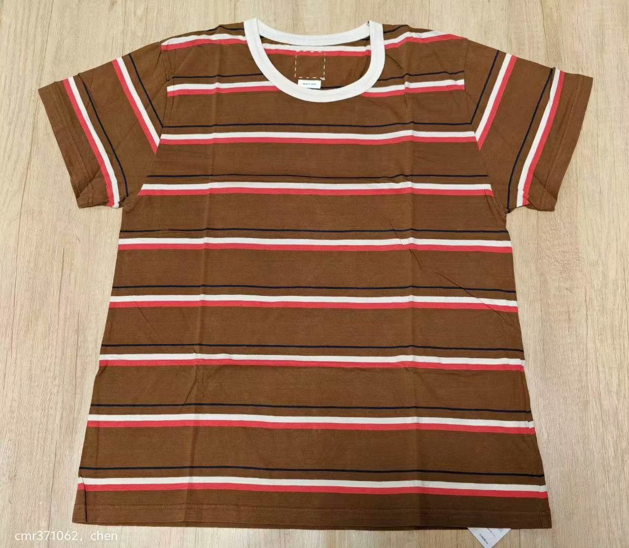 Visvim visvim 19AW Border A-Liner S/S Tee Size US XL / EU 56 / 4 - 1 Thumbnail