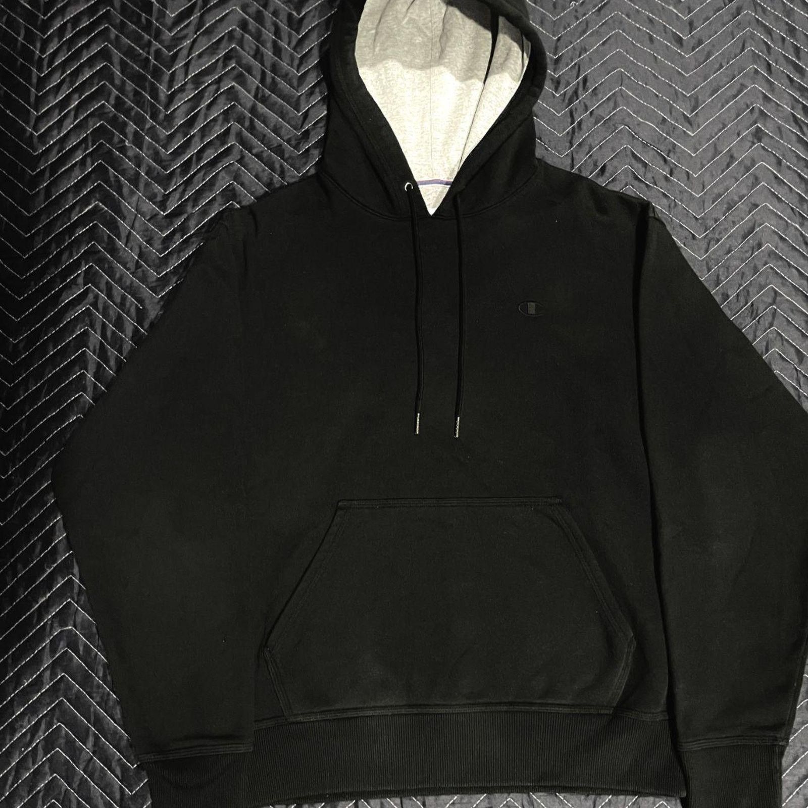 Champion Champion Men's Black Pullover Hoodie Size US M / EU 48-50 / 2 - 1 Thumbnail