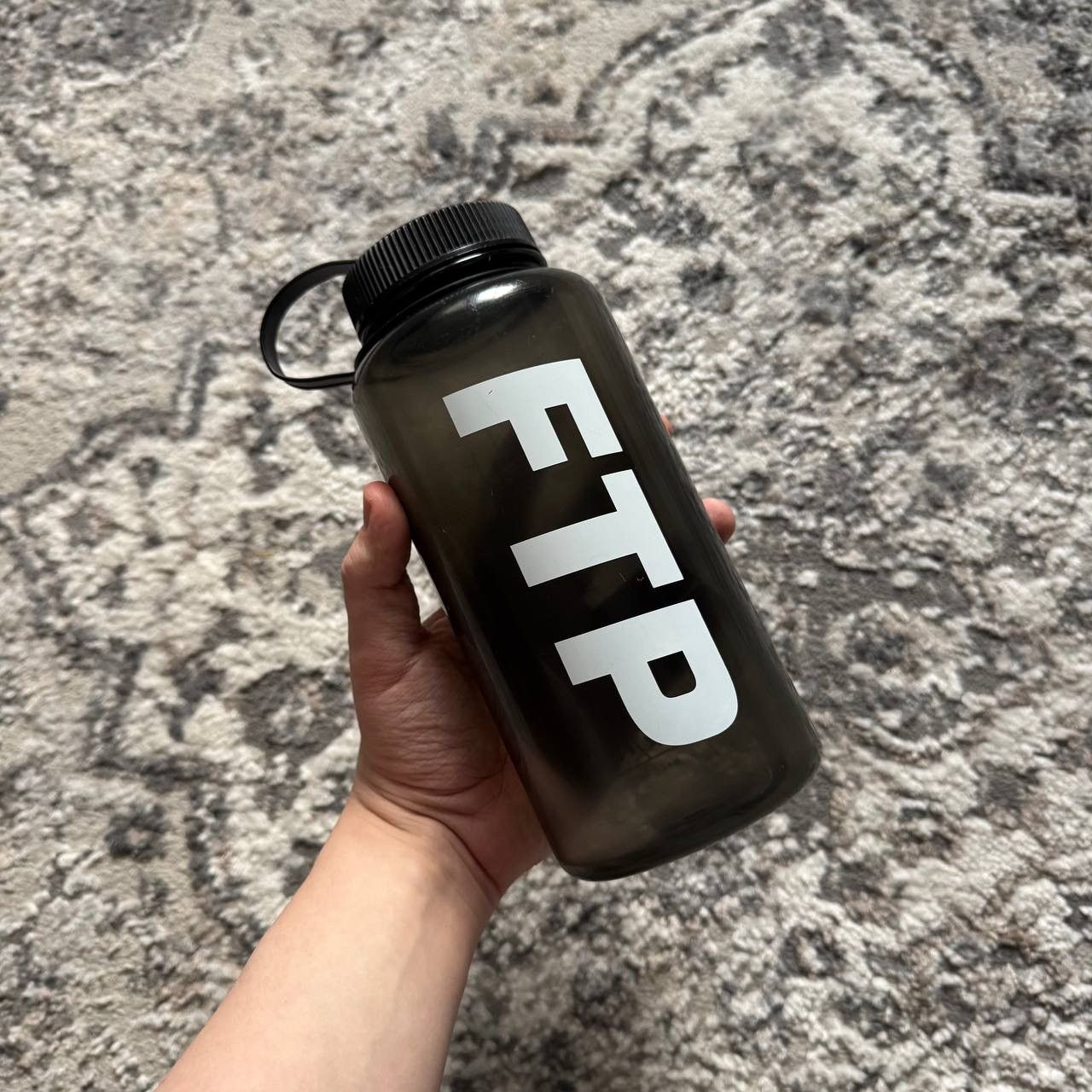 Fuck The Population Fuck The Population FTP Logo Nalgene Black Water Bottle Size ONE SIZE - 3 Thumbnail