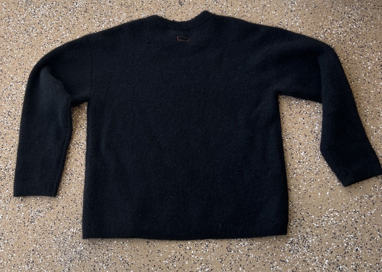 Calvin Klein × Heron Preston CK x Heron Preston Black Alpaca Pullover Sweater Size US M / EU 48-50 / 2 - 3 Thumbnail