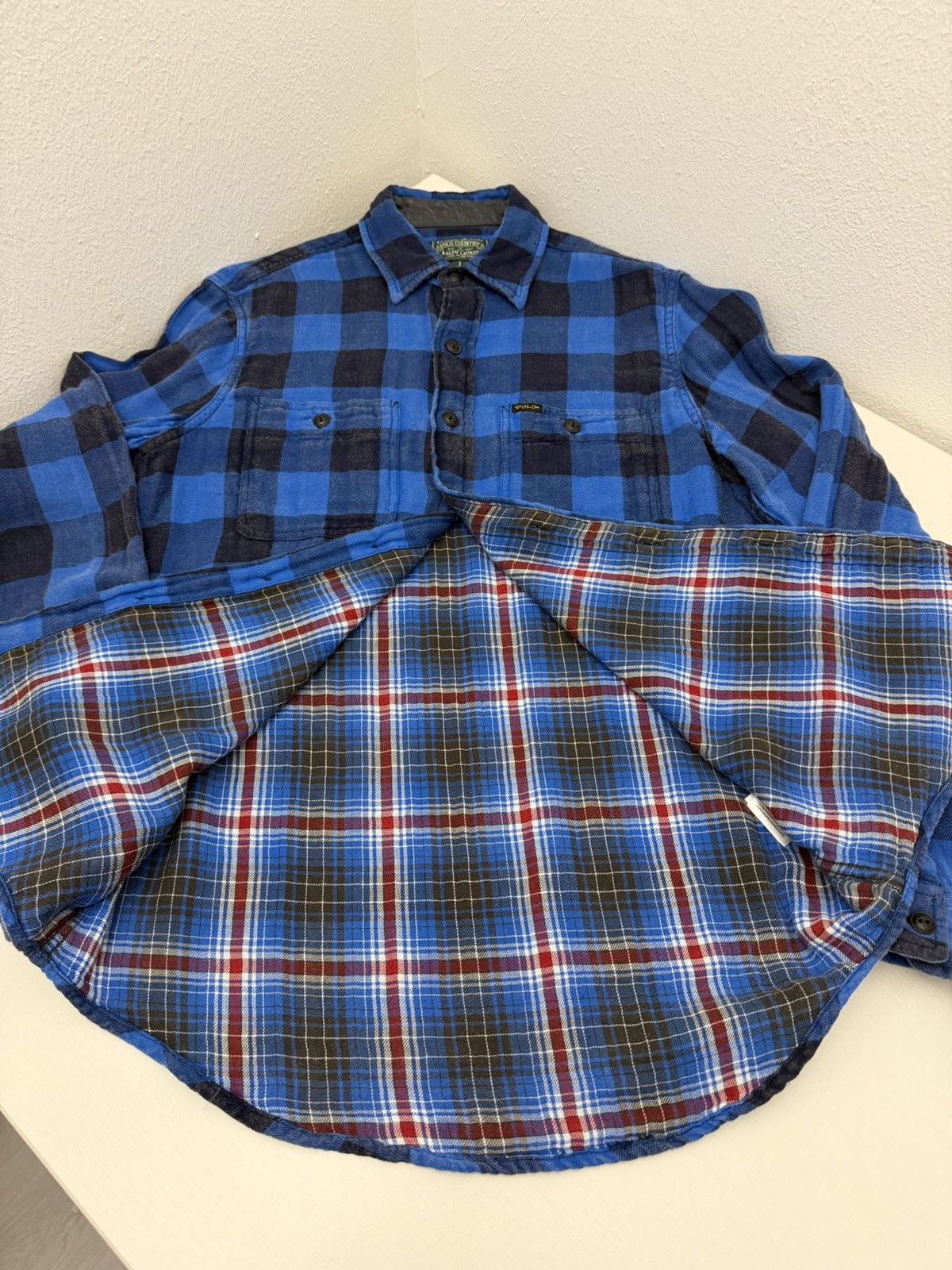 Polo Ralph Lauren Polo Country Ralph Lauren Flannel Button Down Plaid Lined S Size US S / EU 44-46 / 1 - 7 Thumbnail