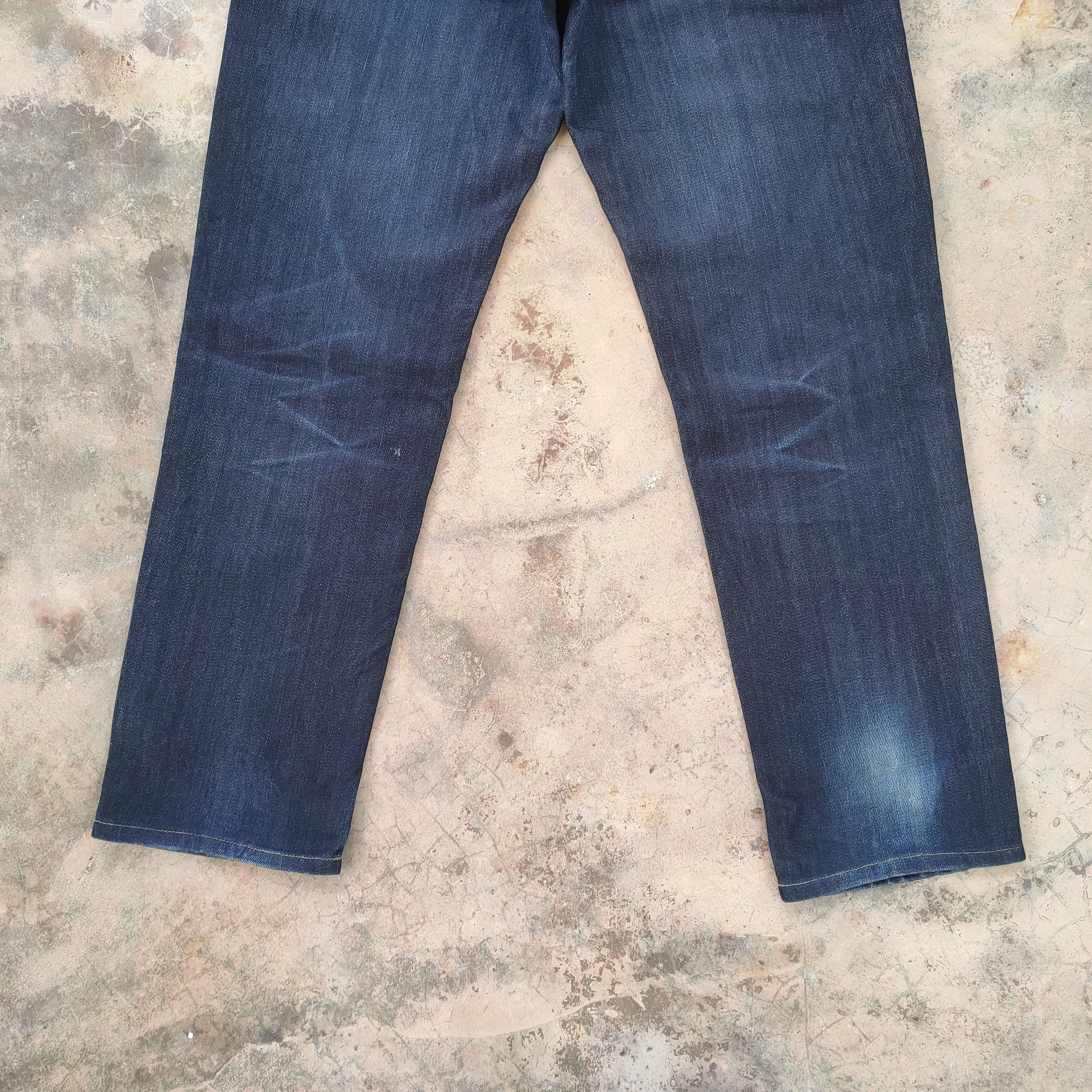 Edwin × Jean × Vintage W34 VINTAGE EDWIN RIPPED JEANS DENIM PANTS Size US 34 / EU 50 - 11 Thumbnail