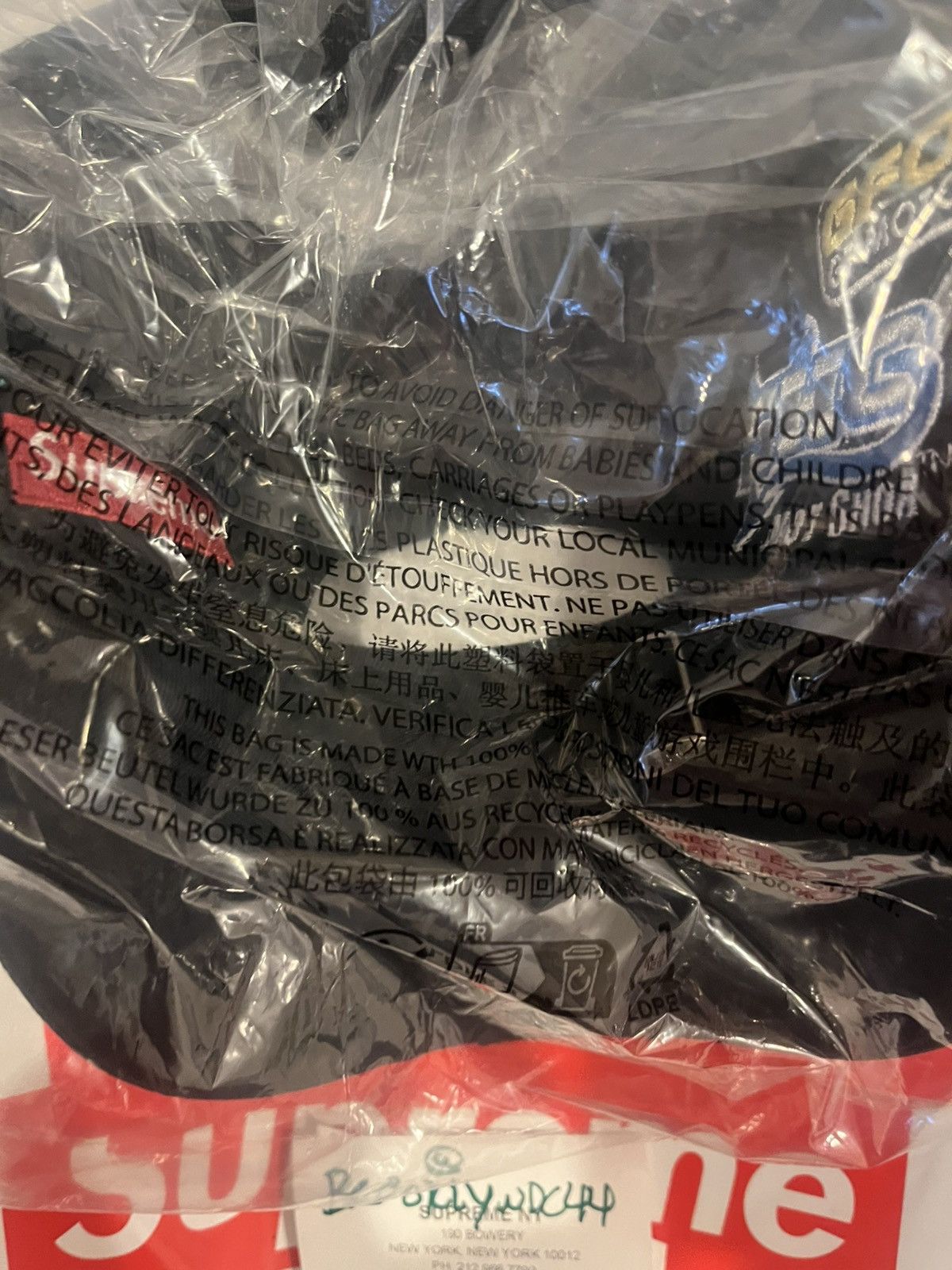 Supreme SS 25 Supreme Racing Team 6 Panel Black Size ONE SIZE - 4 Thumbnail