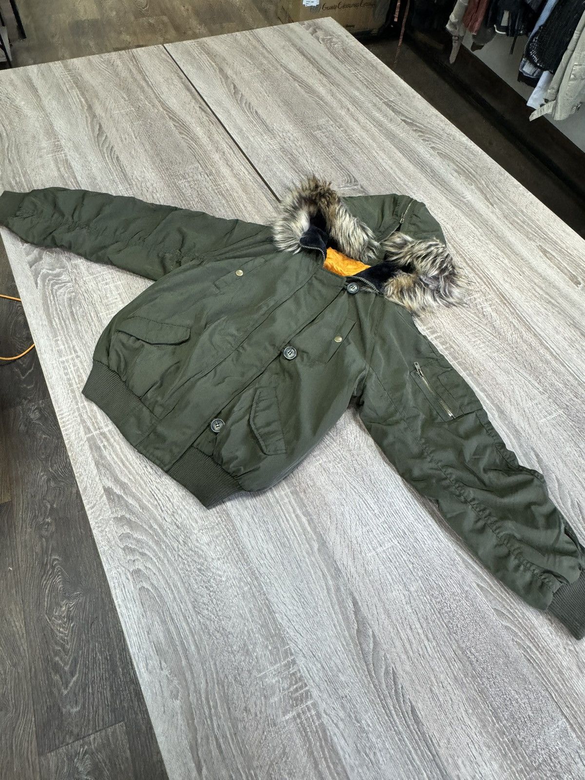 Hysteric Glamour Vintage Fur Zip Hood Undercover Number Nine LGB Style Jacket Size US S / EU 44-46 / 1 - 6 Thumbnail